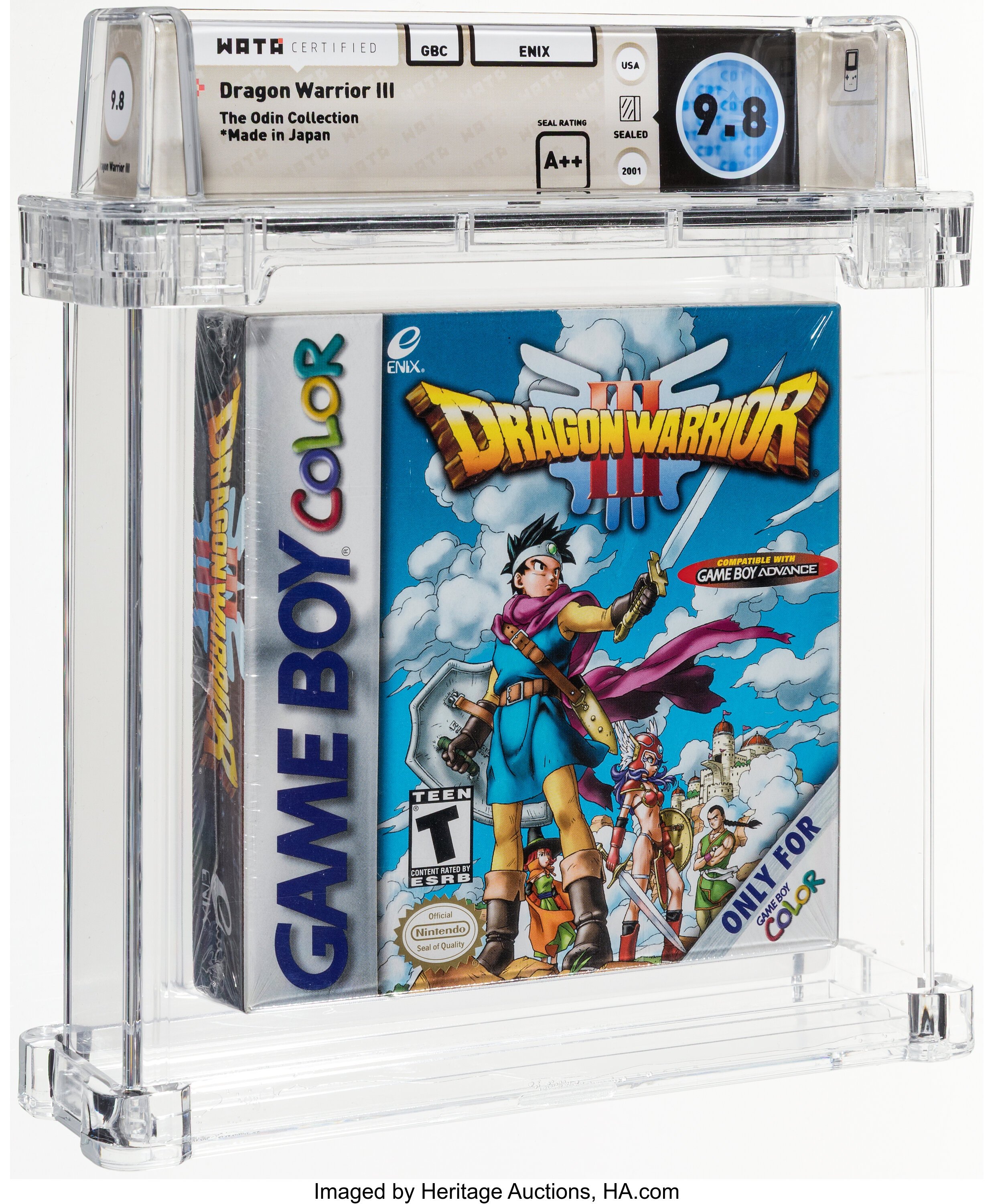 Dragon Warrior III (GBC): PSA Pop Report & Prices