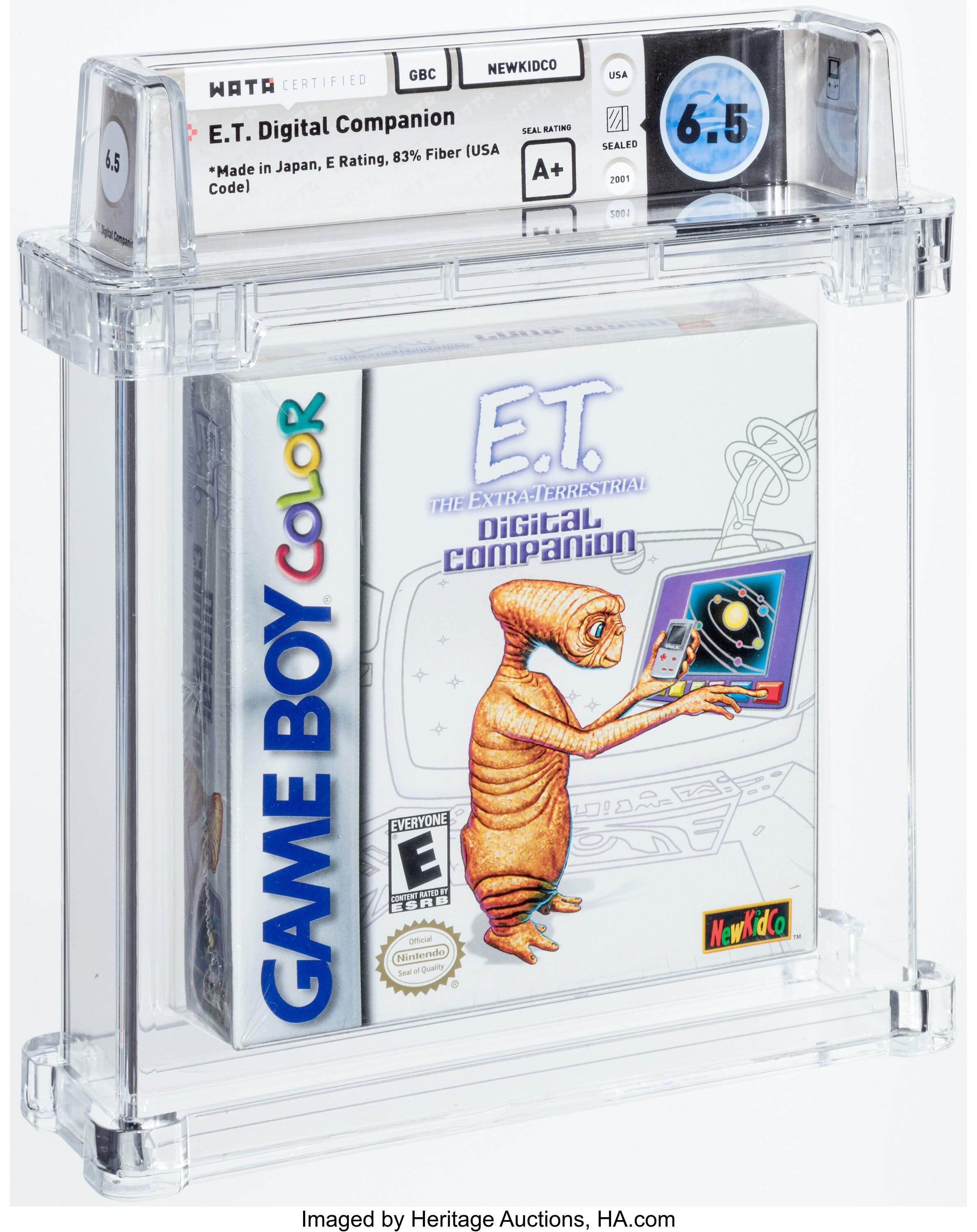 E.T. Digital Companion (GBC): PSA Pop Report & Prices
