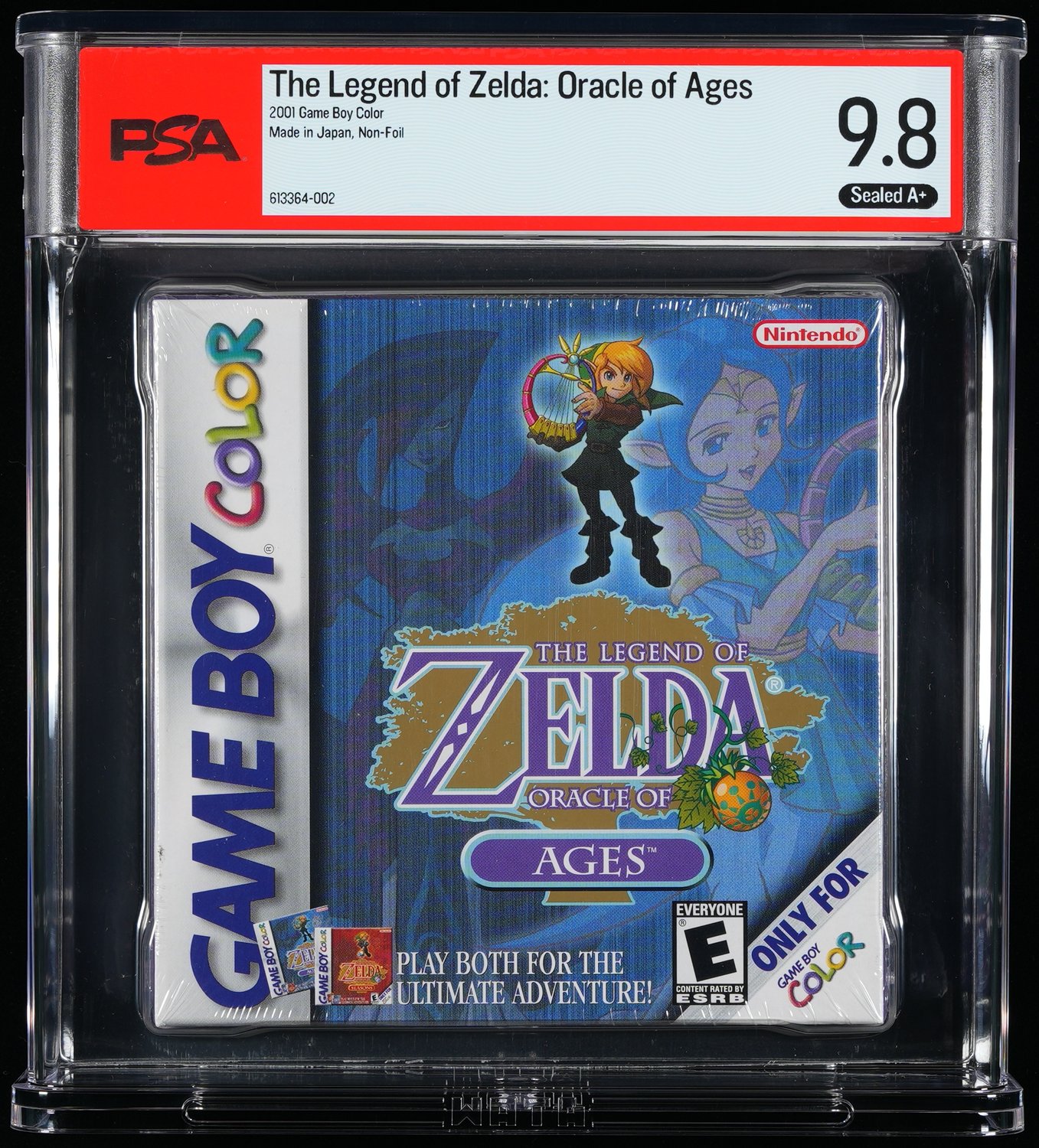 The Legend of Zelda: Oracle of Ages (GBC) — PSA Pop & Prices