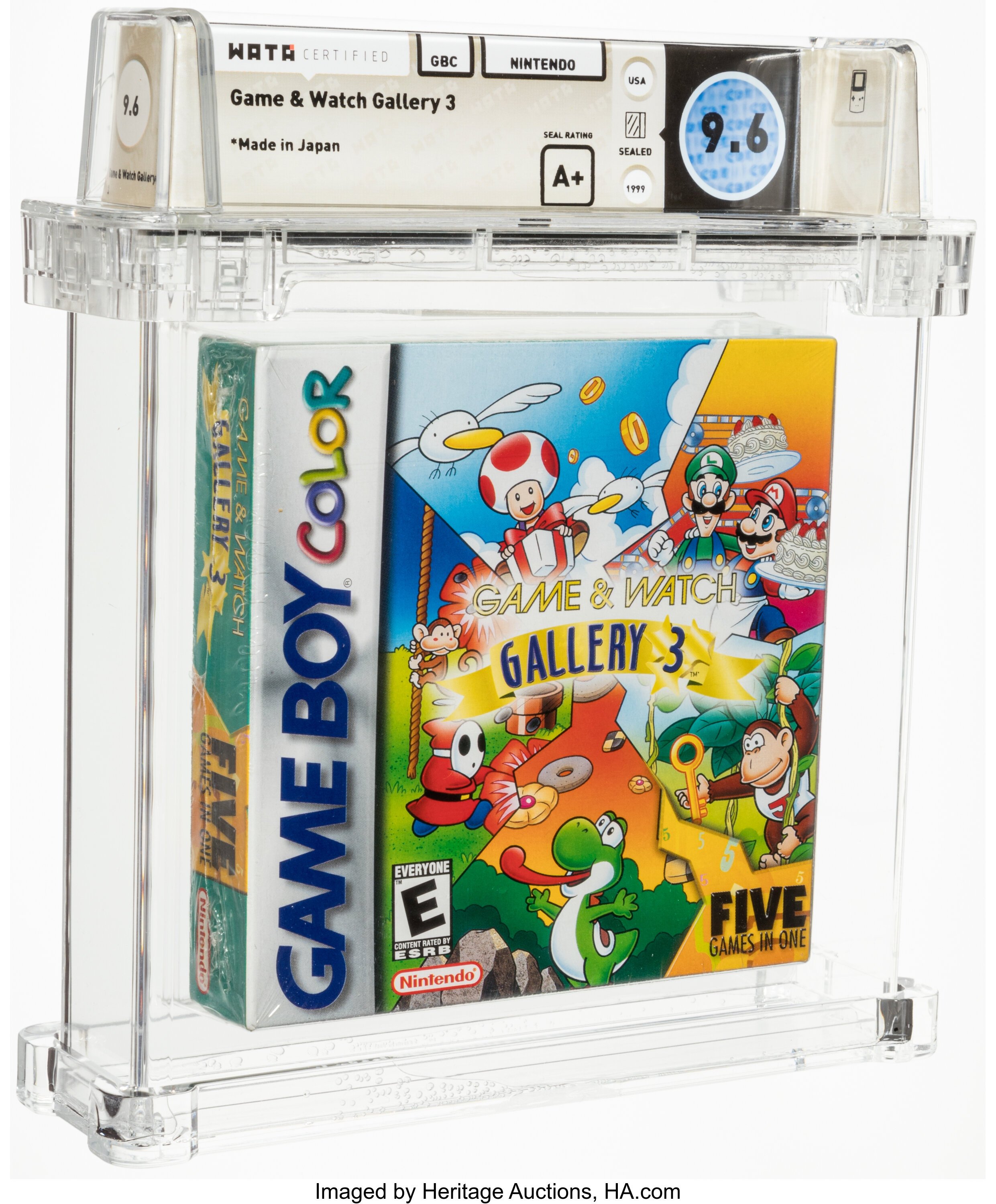 Game & Watch Gallery 3 (GBC): PSA Pop Report & Prices