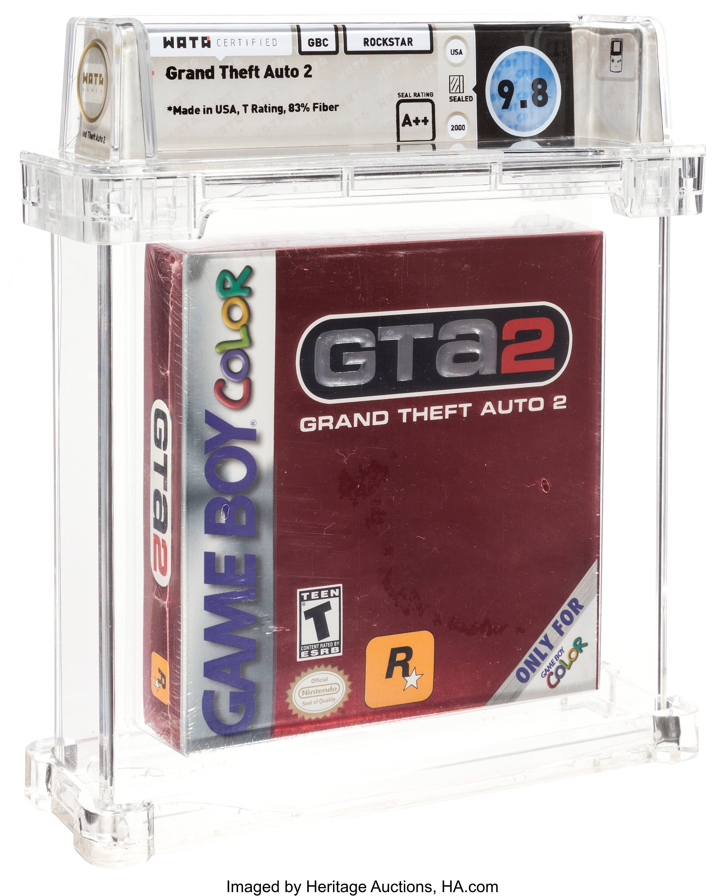 Grand Theft Auto 2 (GBC): PSA Pop Report & Prices