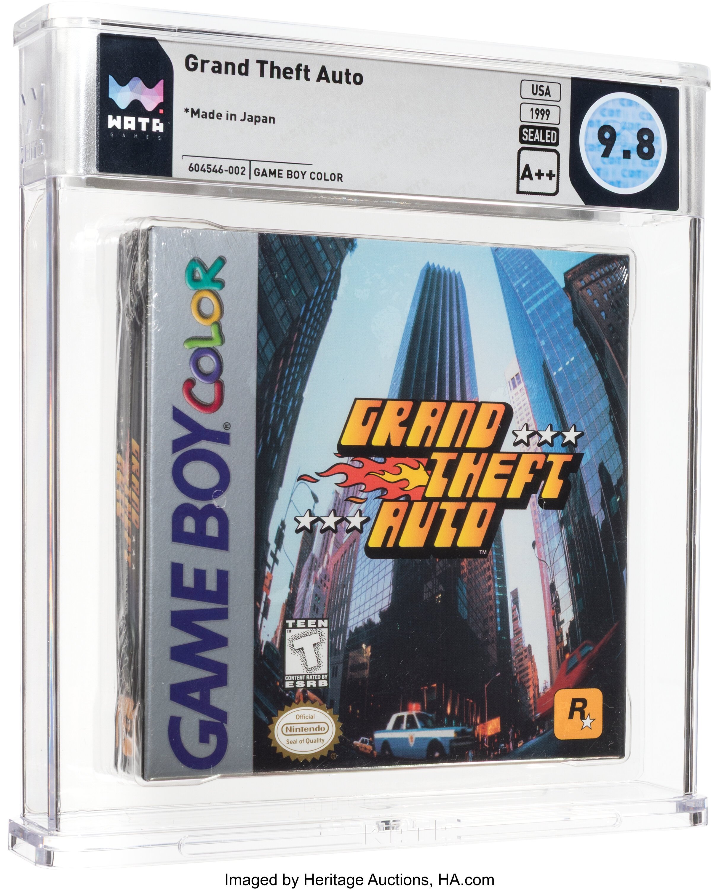 Grand Theft Auto (GBC): PSA Pop Report & Prices