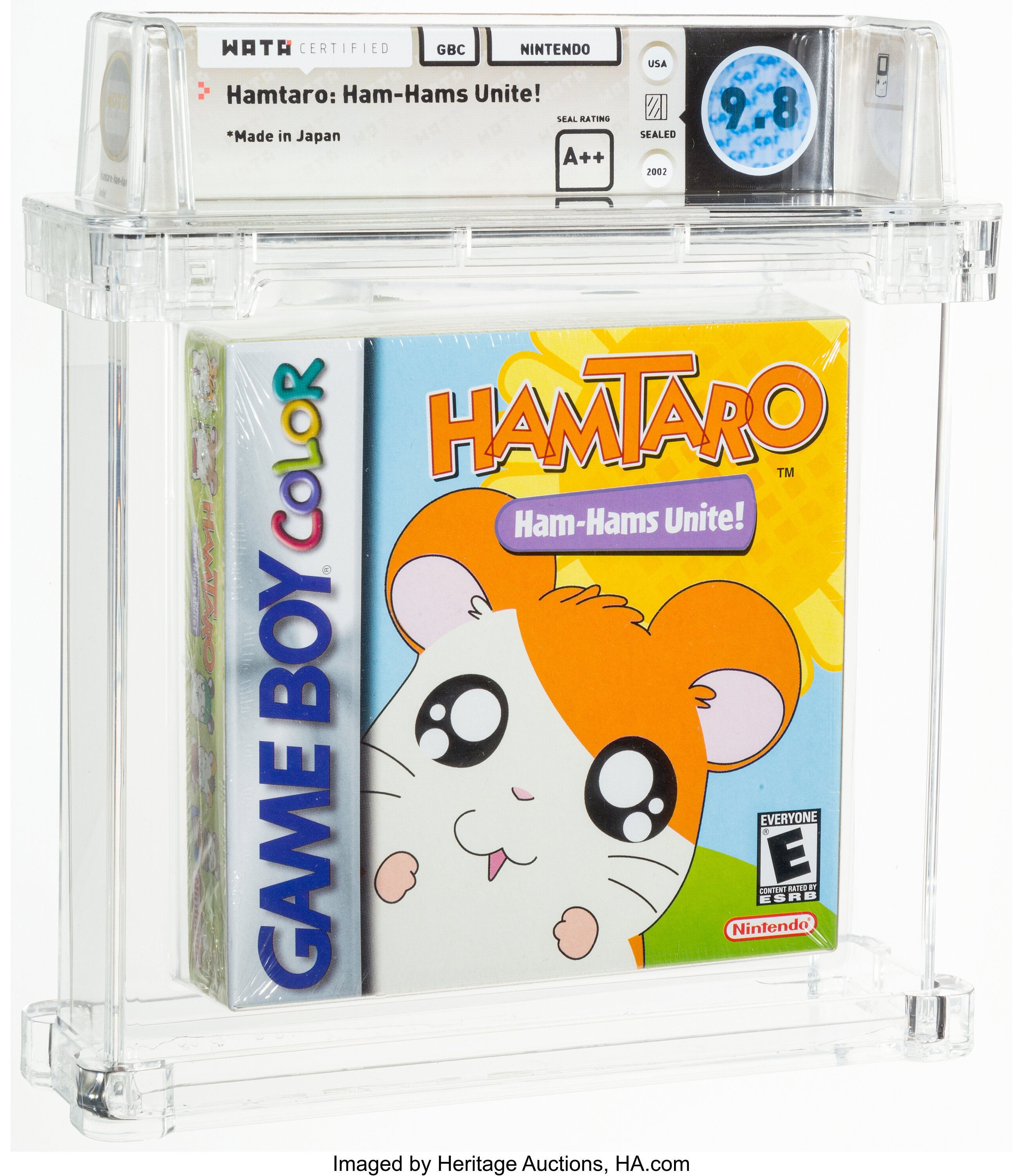 Hamtaro: Ham-Hams Unite! (GBC) — PSA Pop Report & Prices