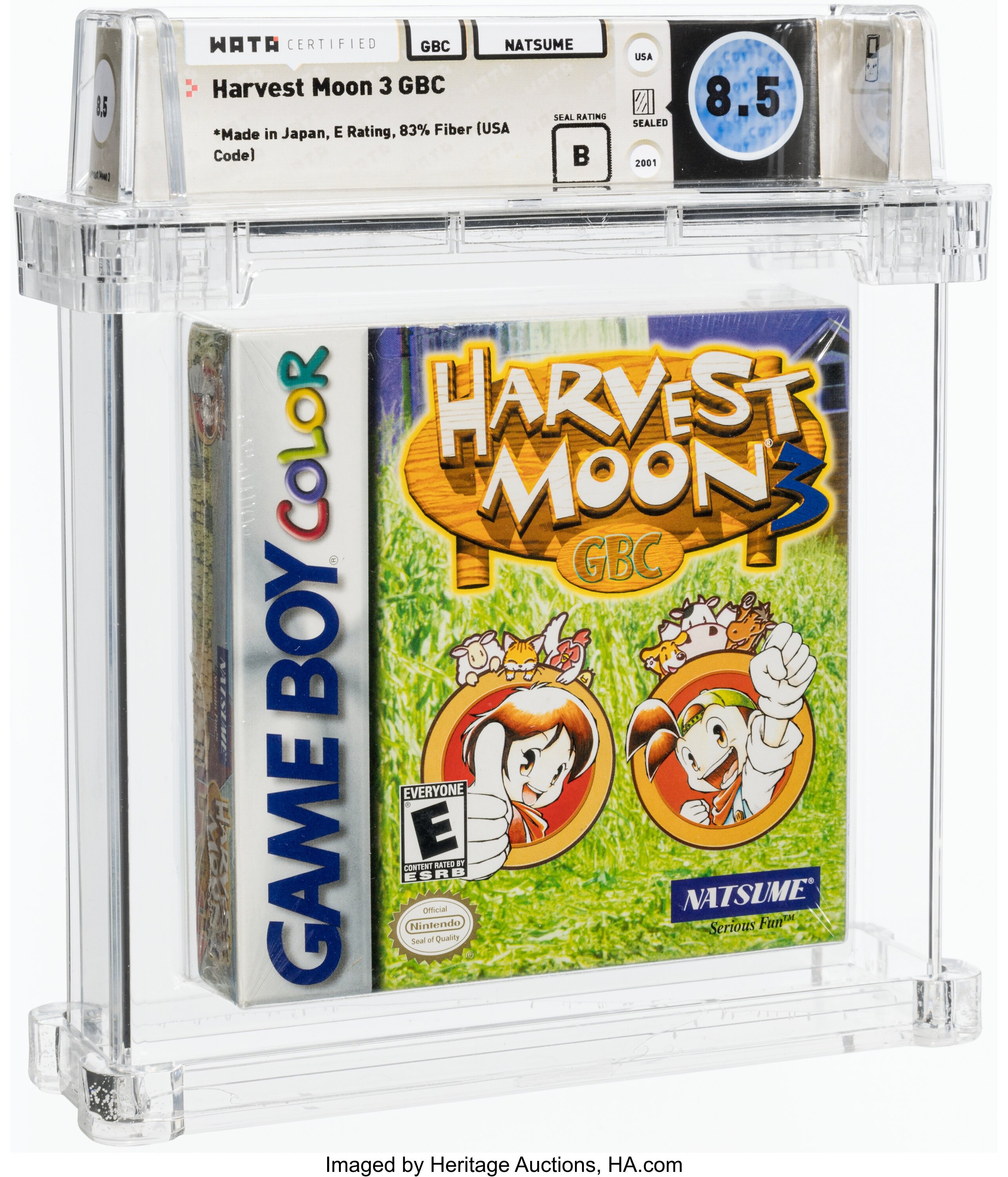 Harvest Moon 3 GBC (GBC): PSA Pop Report & Prices