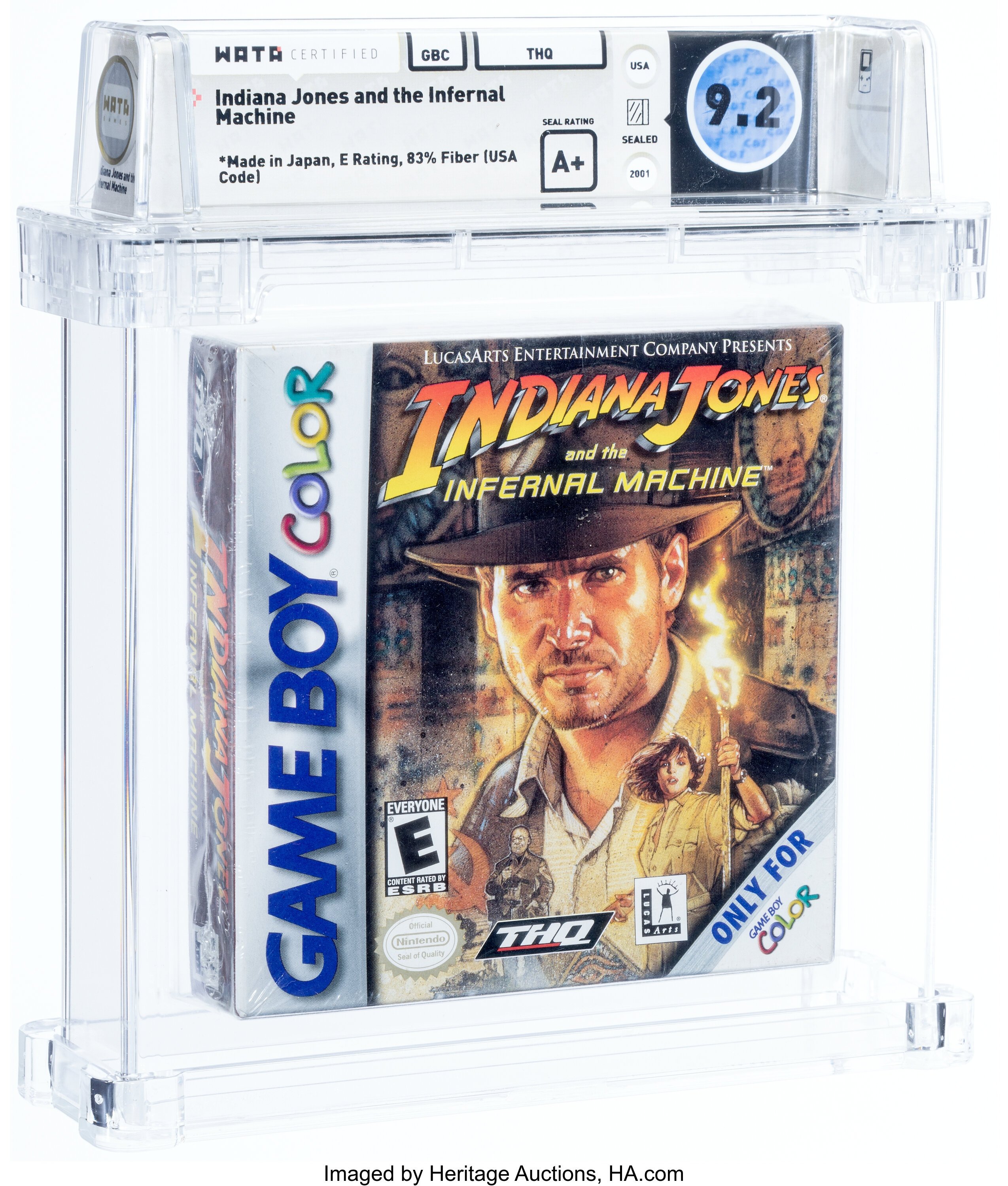 Indiana Jones and the Infernal Machine (GBC): Pop Report