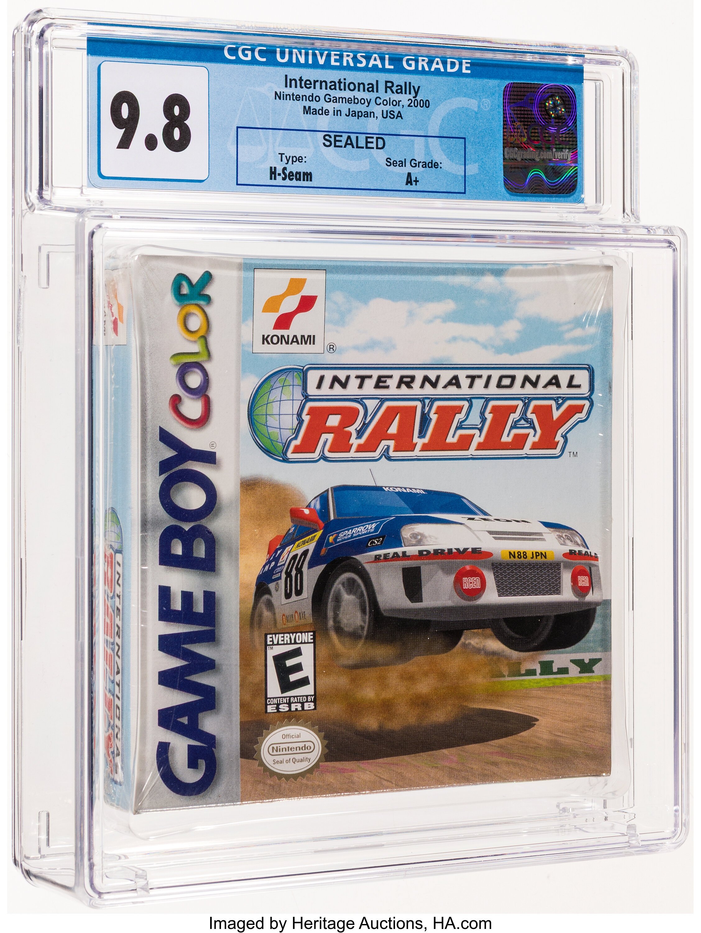 International Rally (GBC): PSA Pop Report & Prices