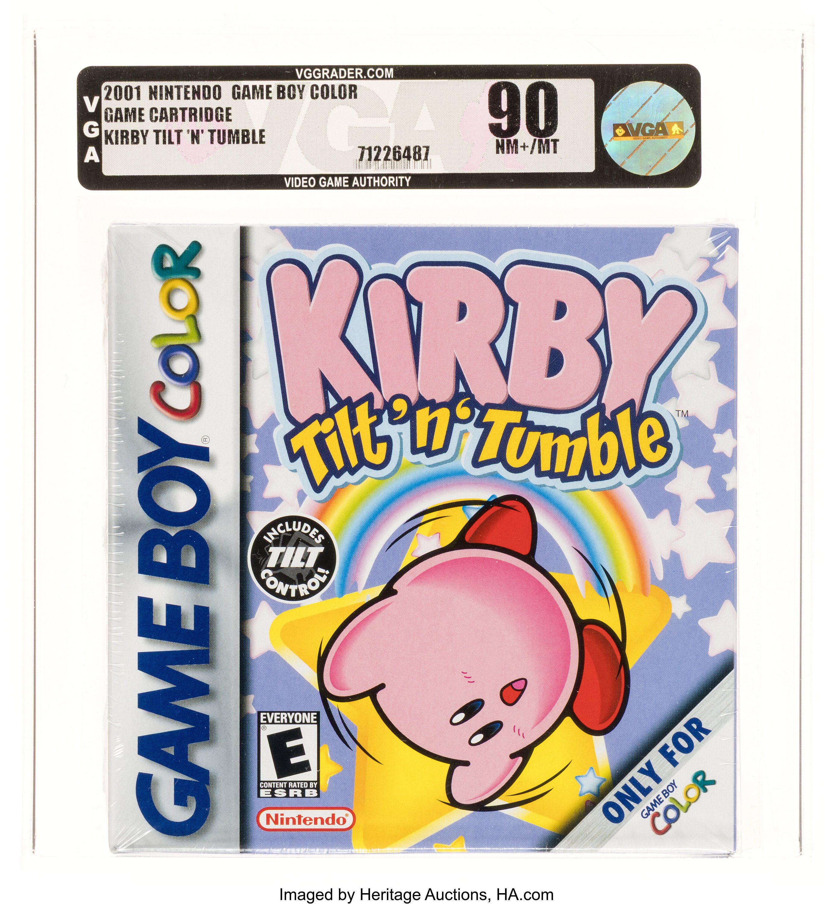 Kirby Tilt 'n' Tumble (GBC): PSA Pop Report & Prices