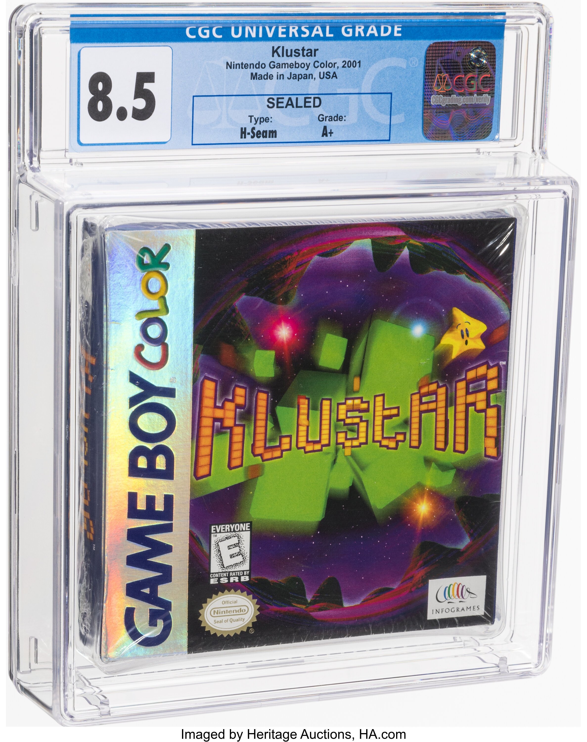 Klustar (GBC): PSA Pop Report & Prices