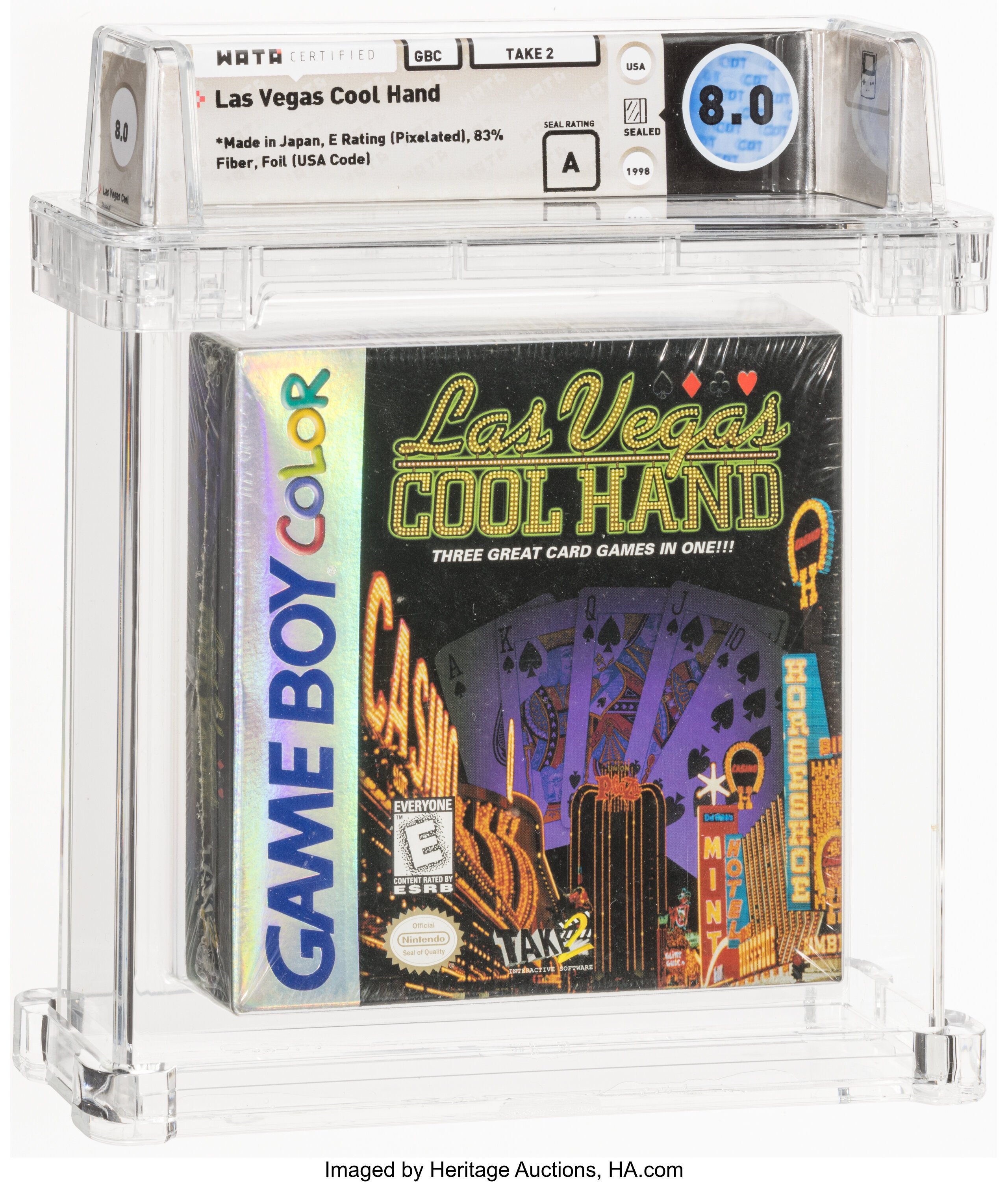 Las Vegas Cool Hand (GBC): PSA Pop Report & Prices
