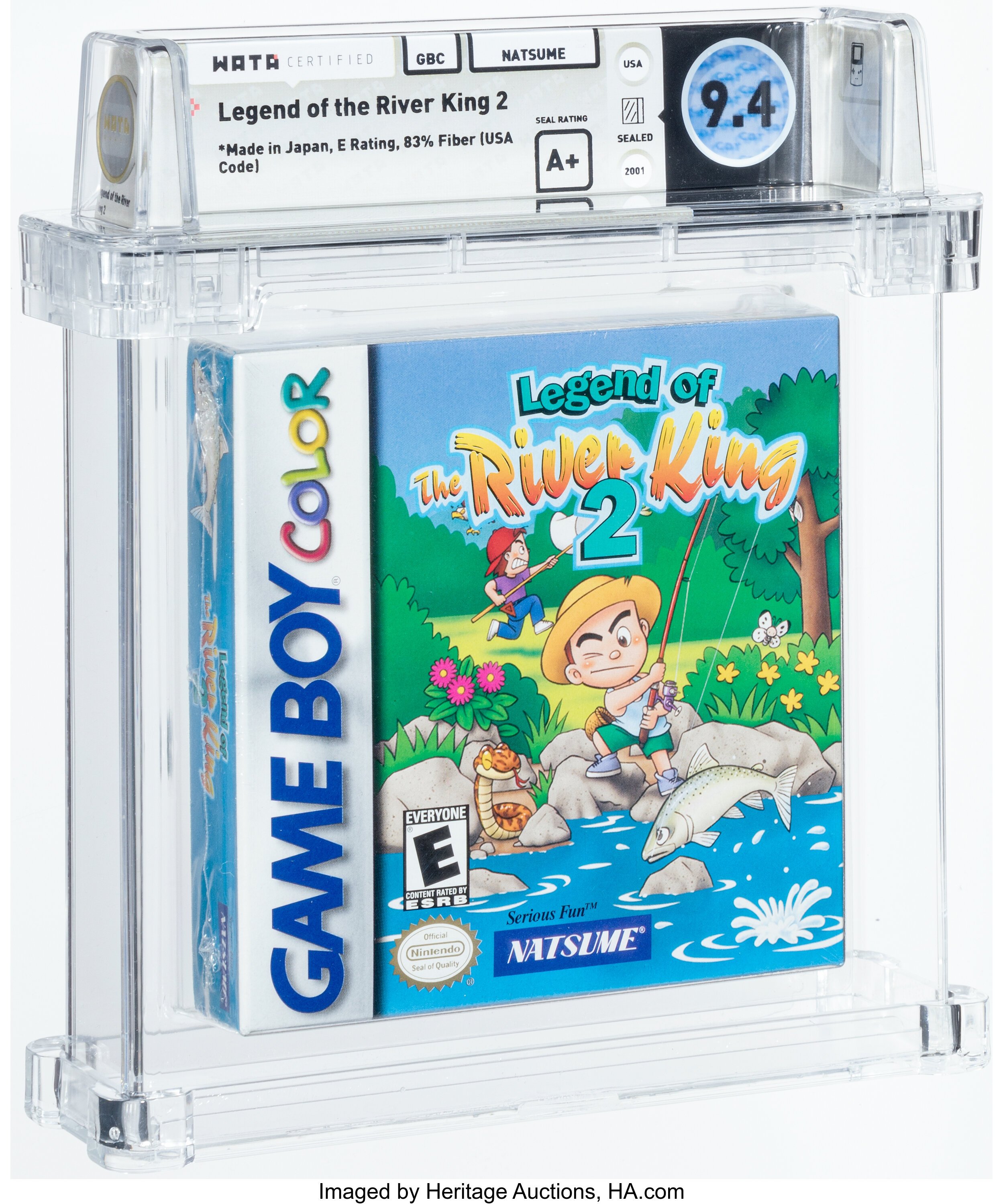 Legend of the River King 2 (GBC): PSA Pop Report & Prices