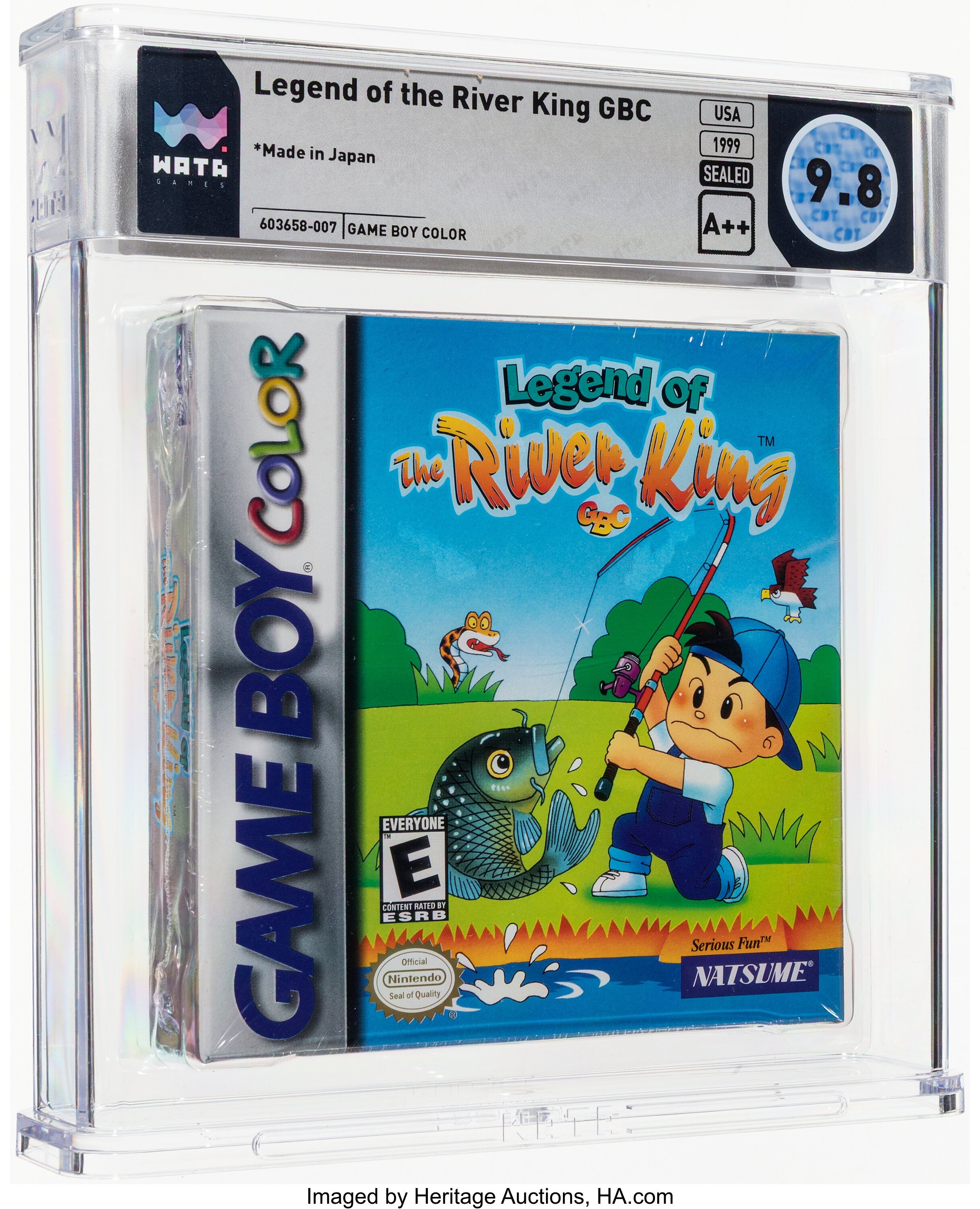 Legend of the River King GBC (GBC): PSA Pop Report & Prices