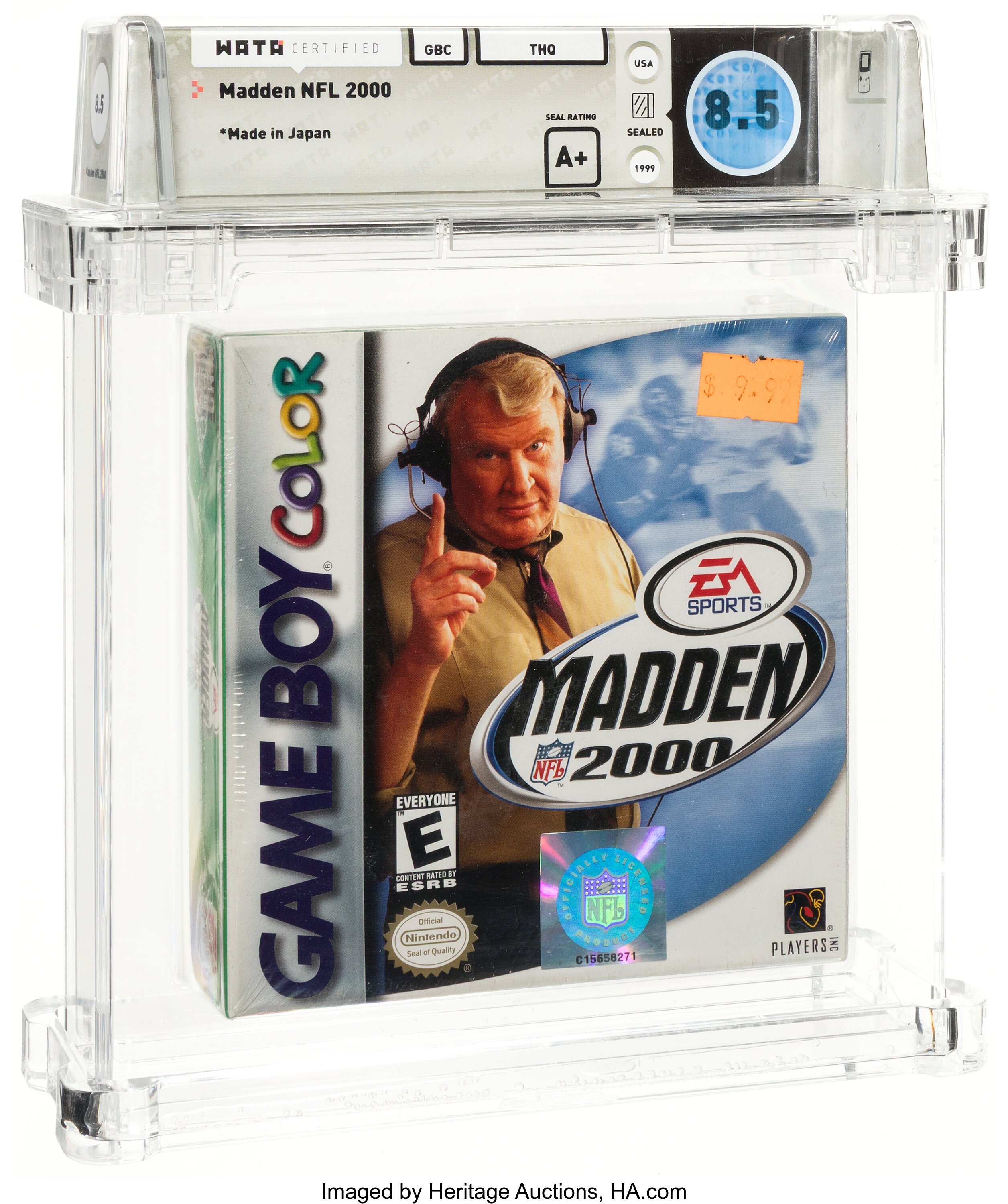 Madden NFL 2000 (GBC): PSA Pop Report & Prices