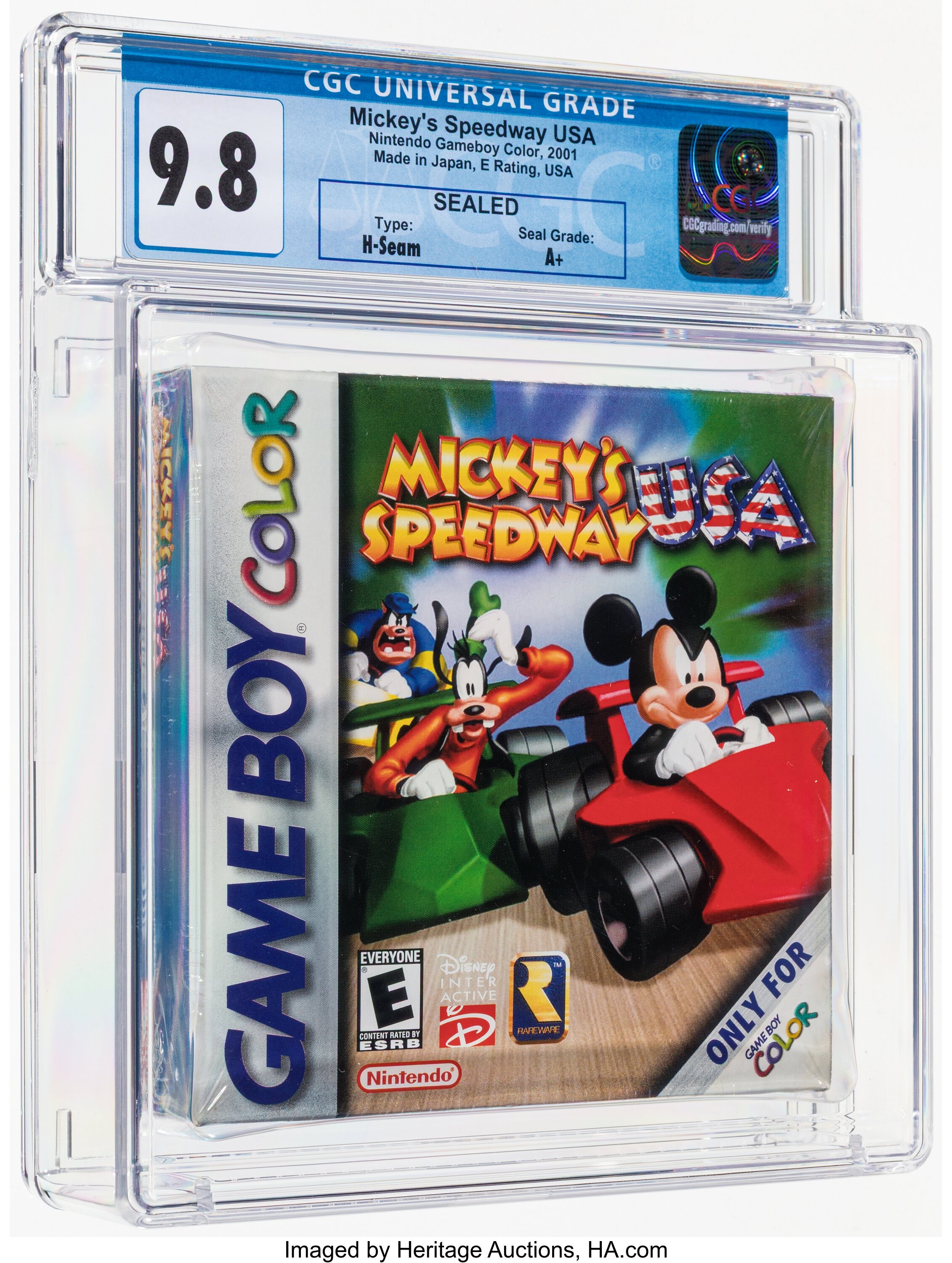 Mickey's Speedway USA (GBC): PSA Pop Report & Prices
