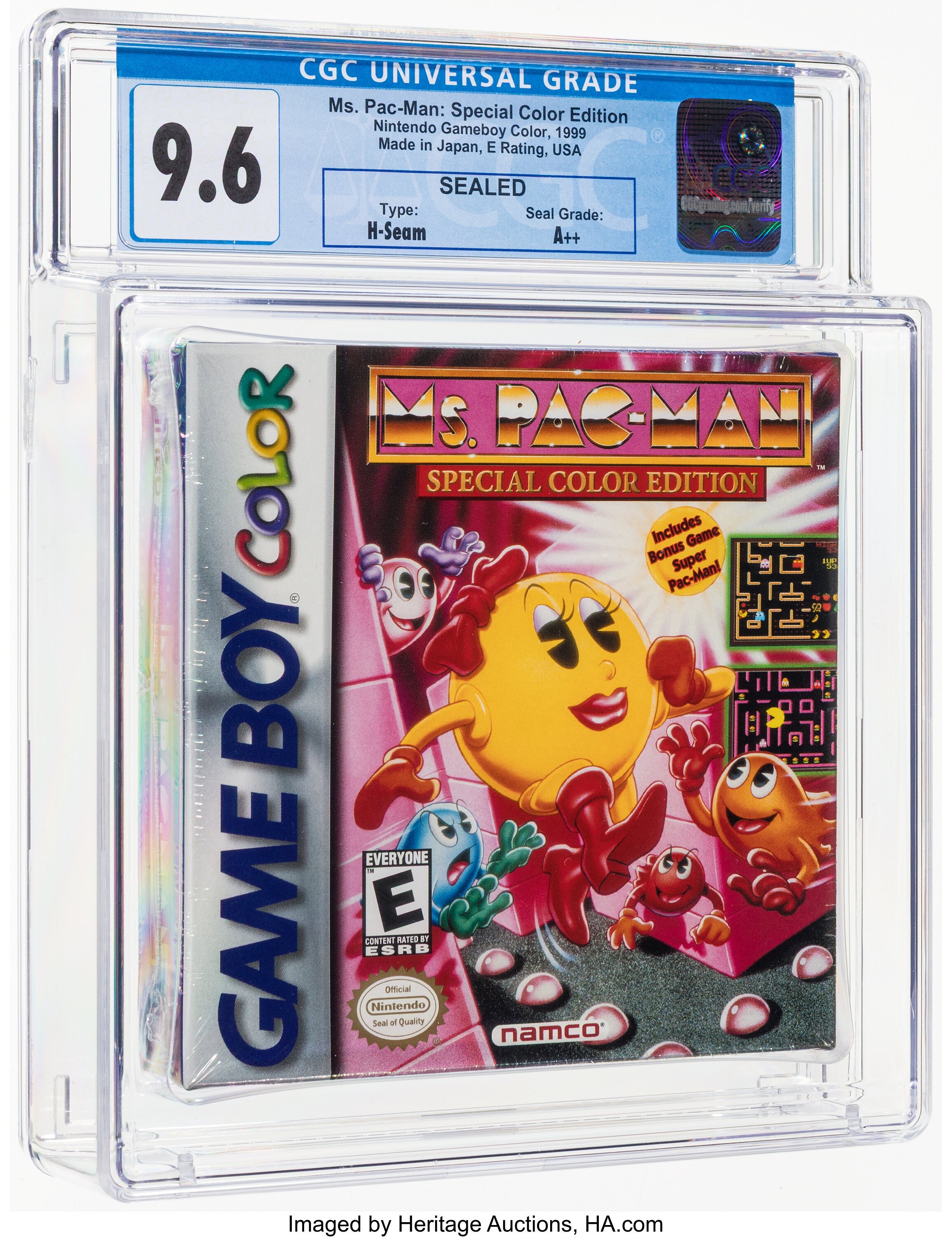 Ms. Pac-Man: Special Color Edition (GBC) — PSA Pop & Prices