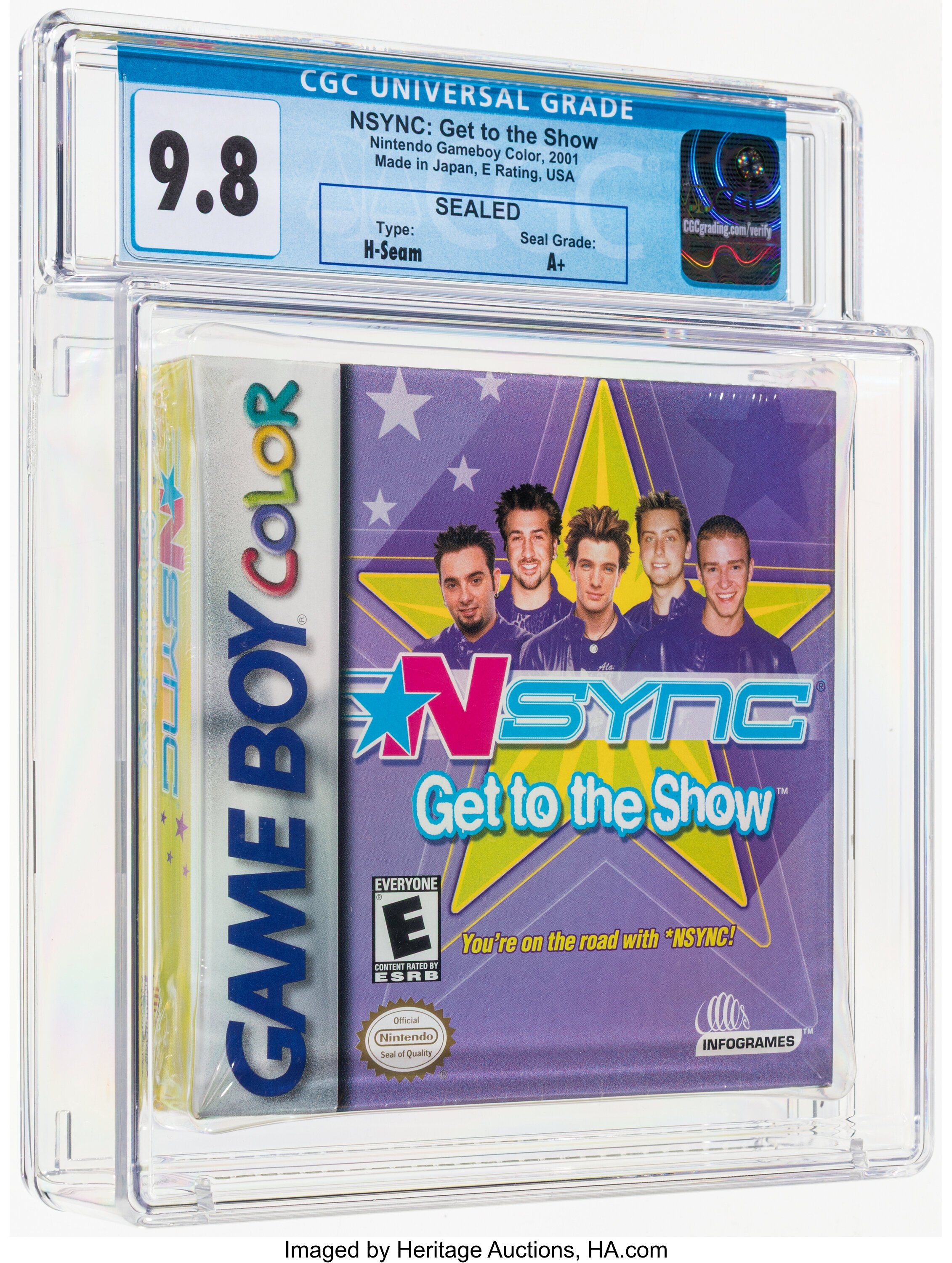 NSYNC: Get to the Show (GBC) — PSA Pop Report & Prices