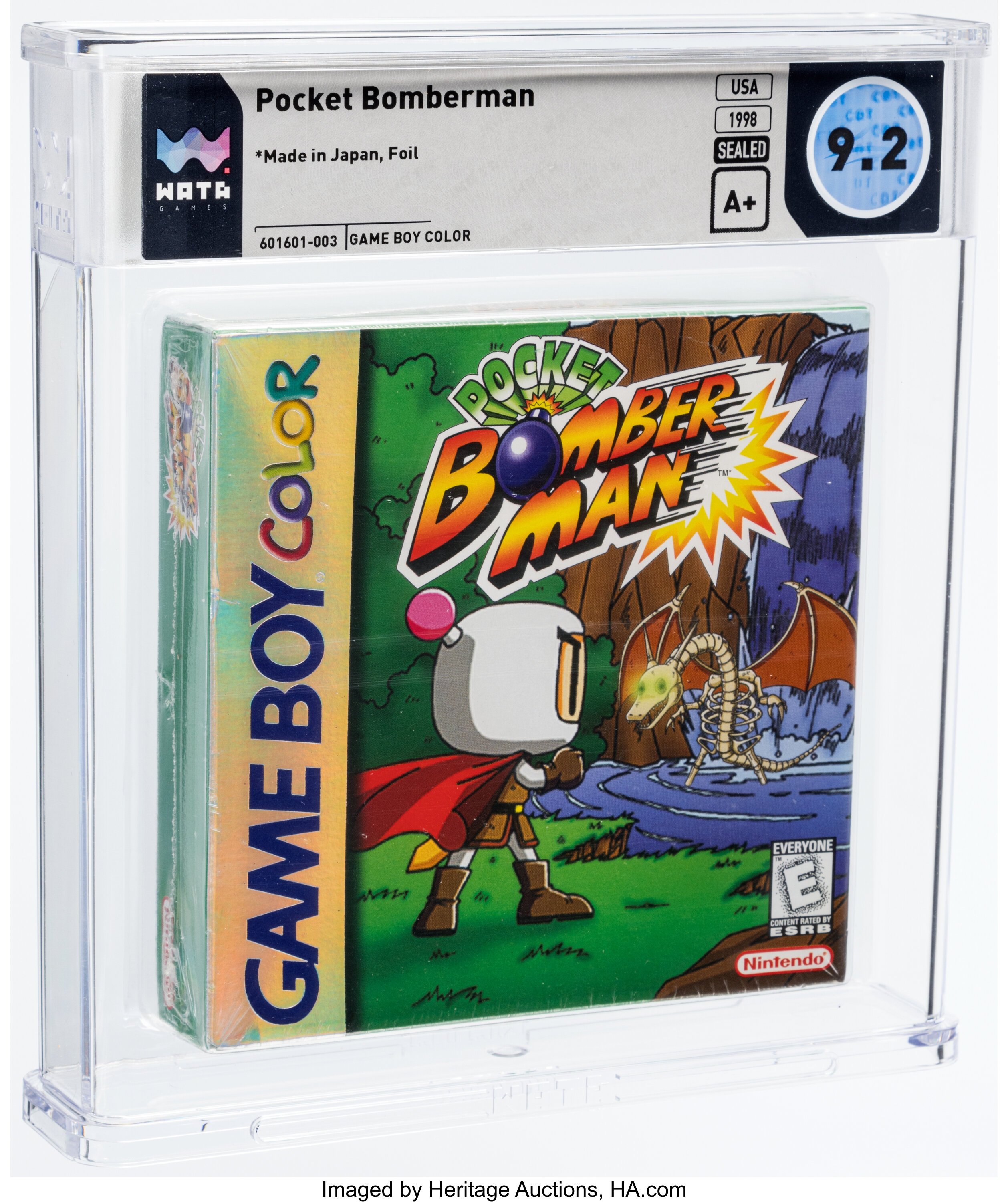 Pocket Bomberman (GBC): PSA Pop Report & Prices
