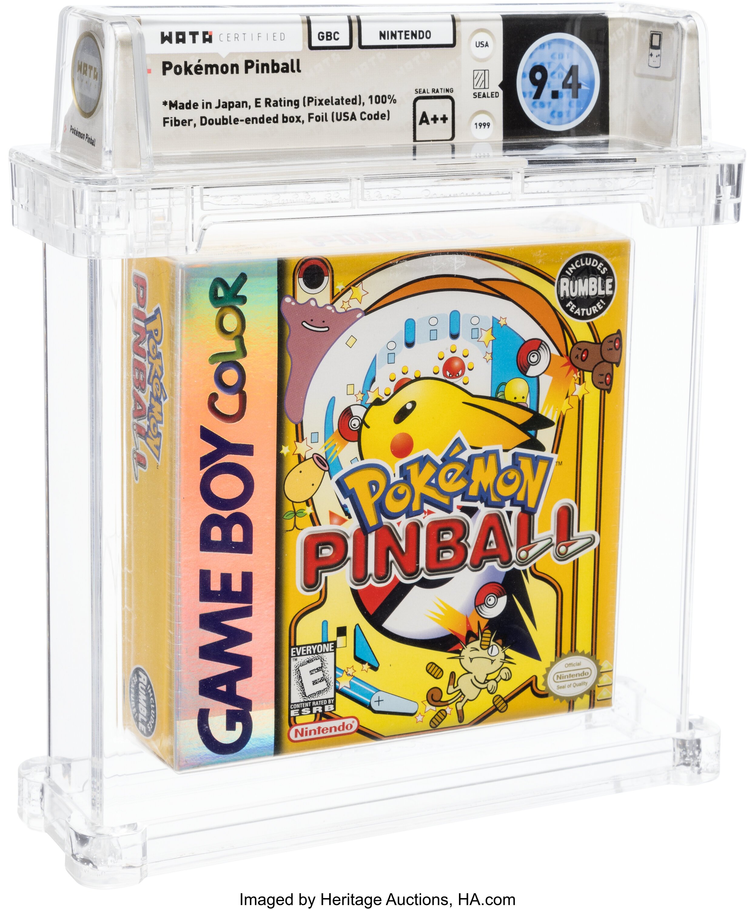 Pokémon Pinball (GBC): PSA Pop Report & Prices
