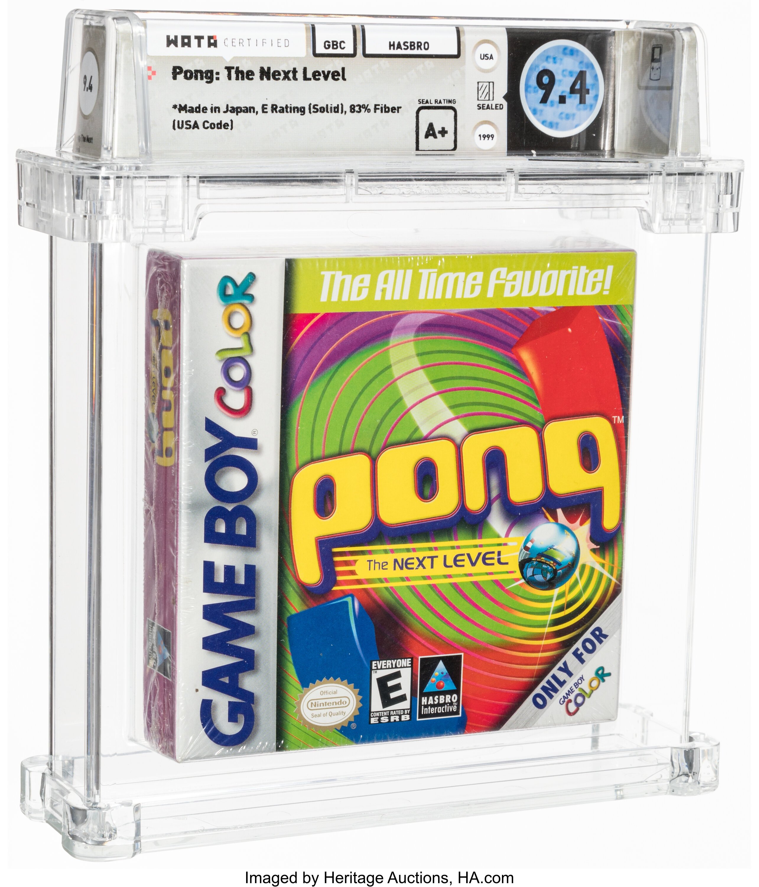 Pong: The Next Level (GBC) — PSA Pop Report & Prices
