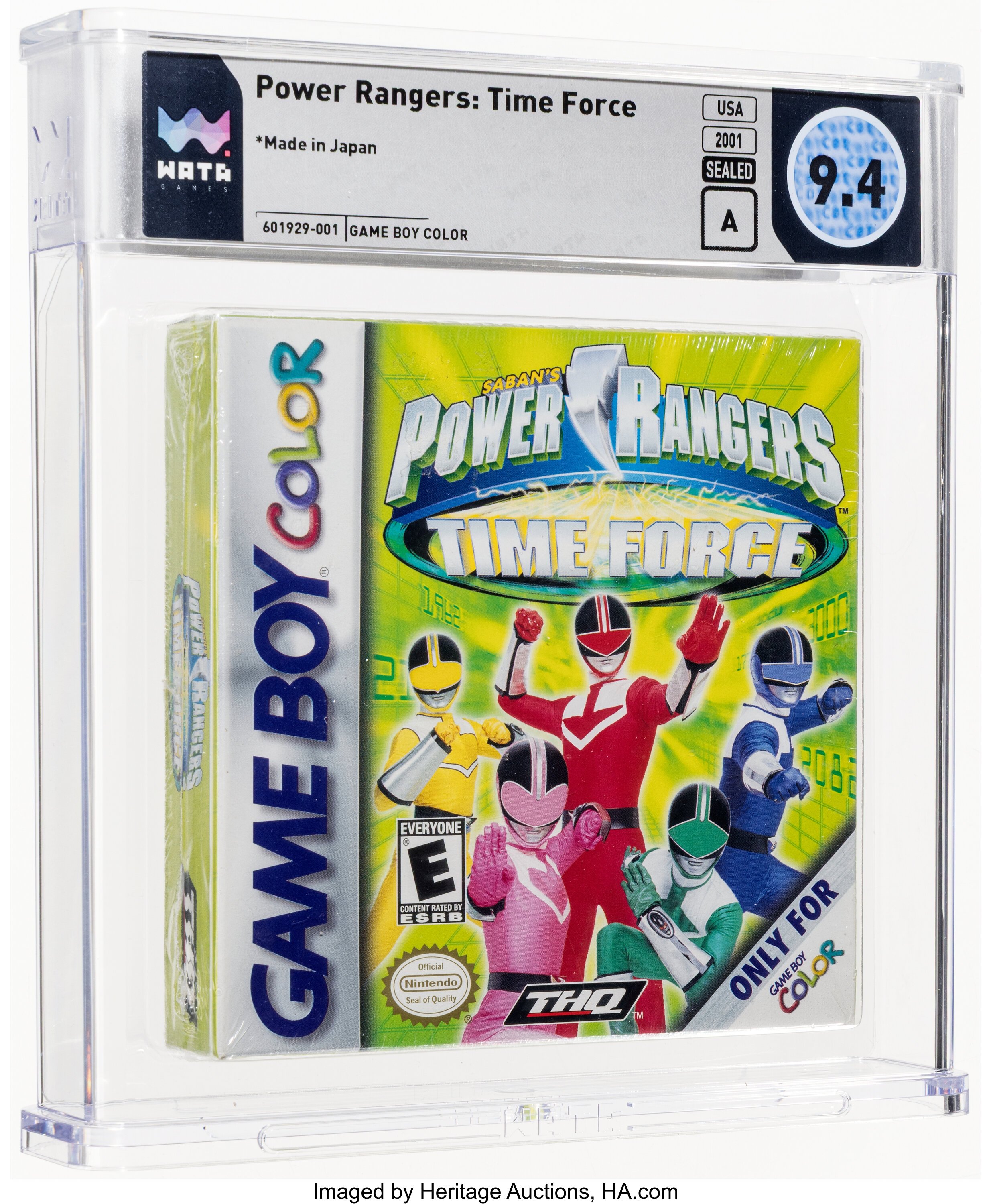 Power Rangers: Time Force (GBC) — PSA Pop Report & Prices