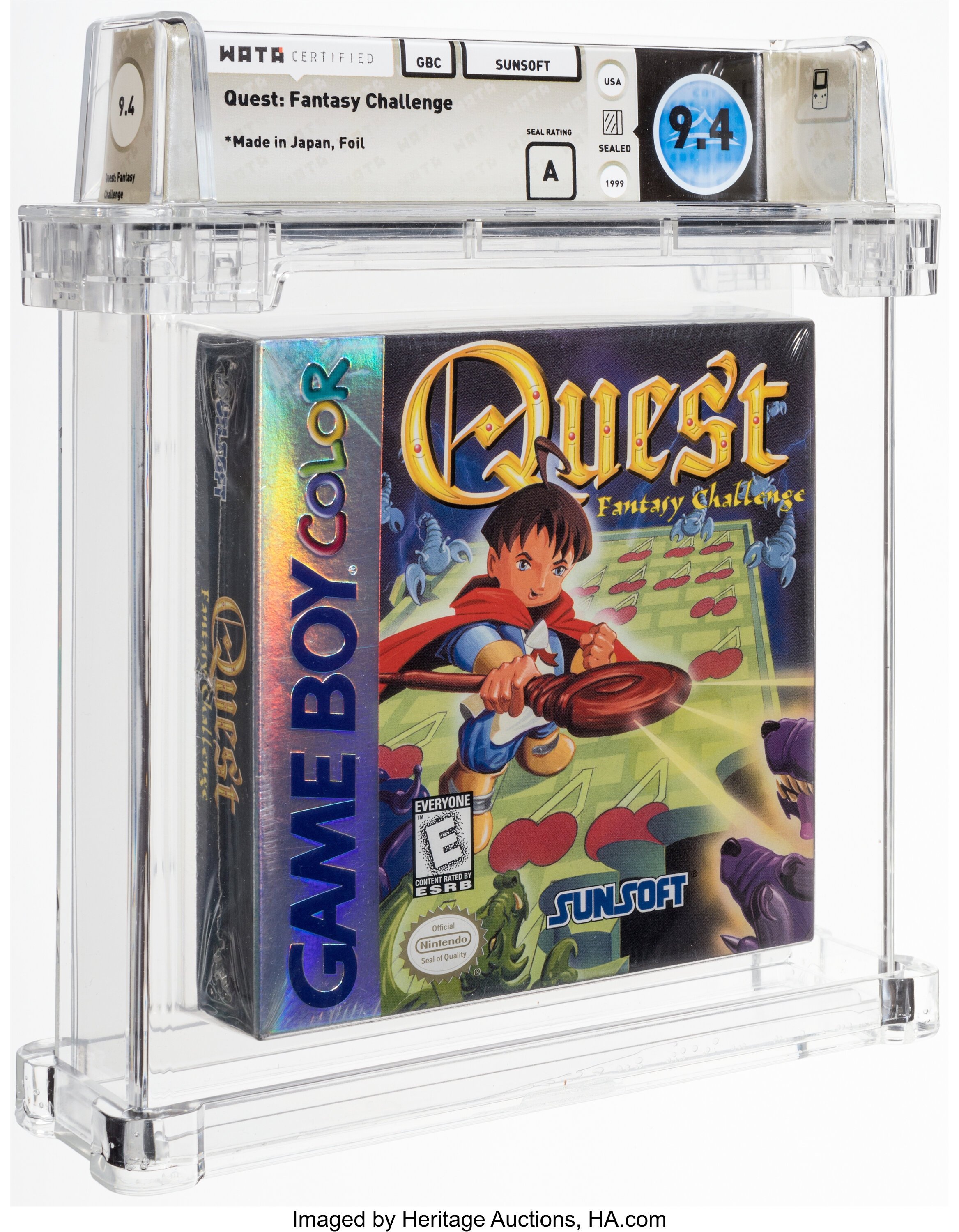 Quest: Fantasy Challenge (GBC) — PSA Pop Report & Prices