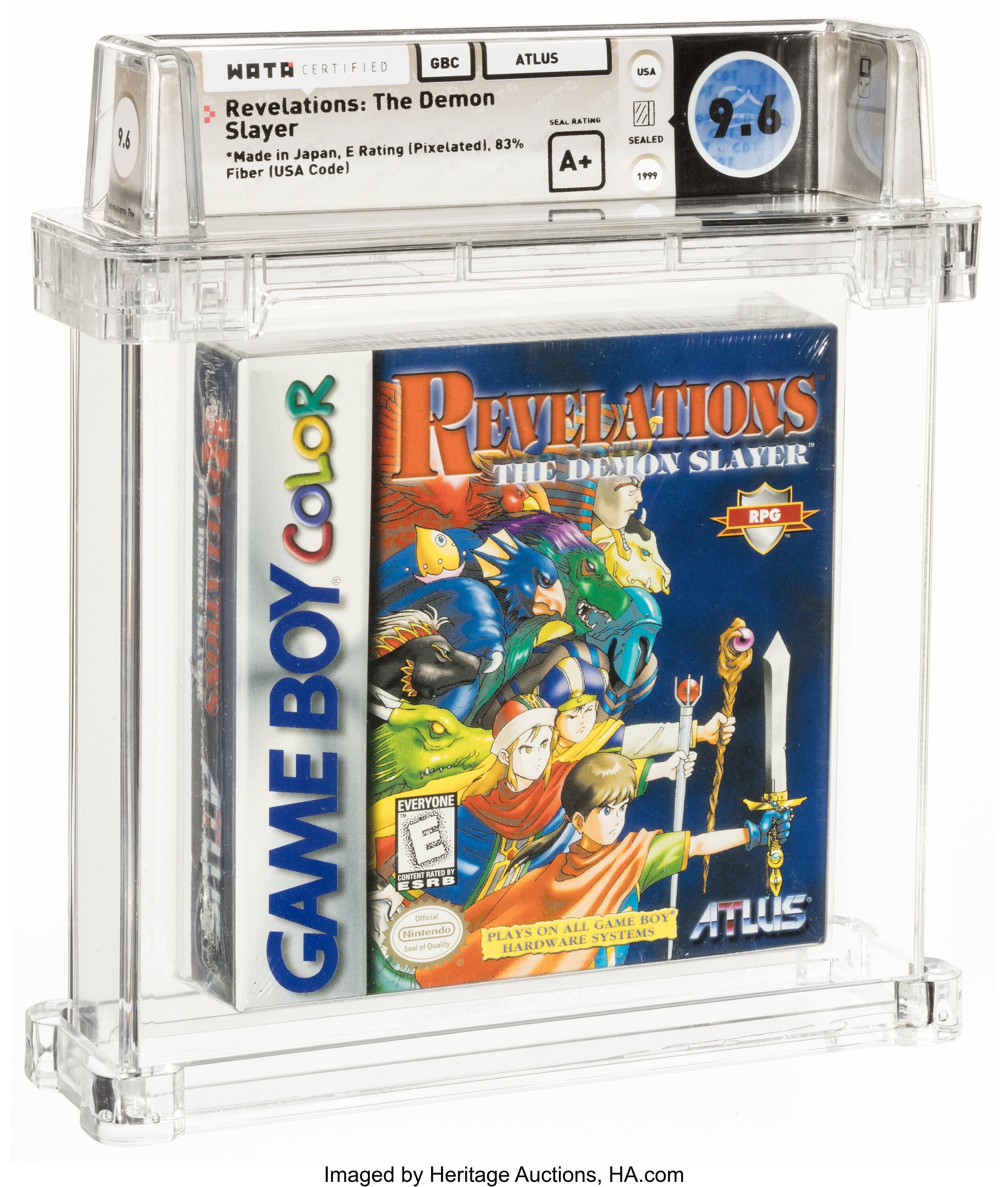 Revelations: The Demon Slayer (GBC) — PSA Pop & Prices