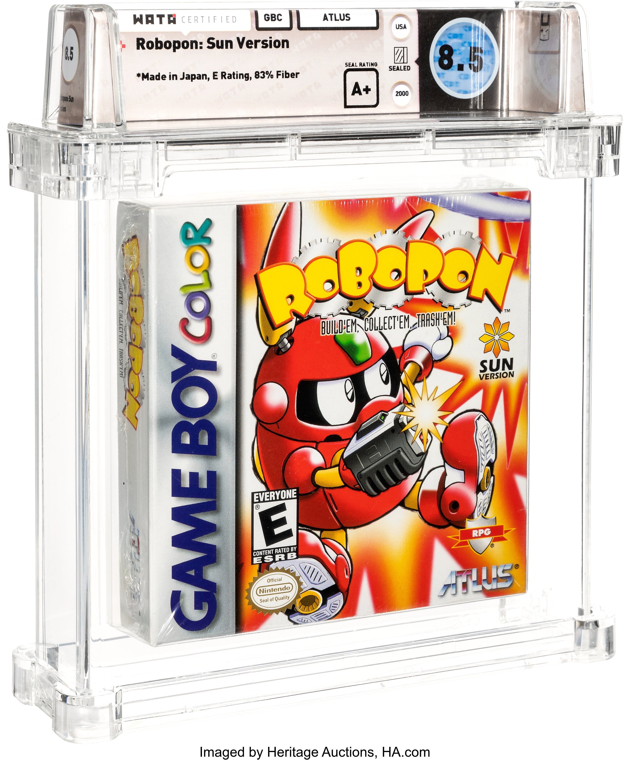 Robopon: Sun Version (GBC) — PSA Pop Report & Prices