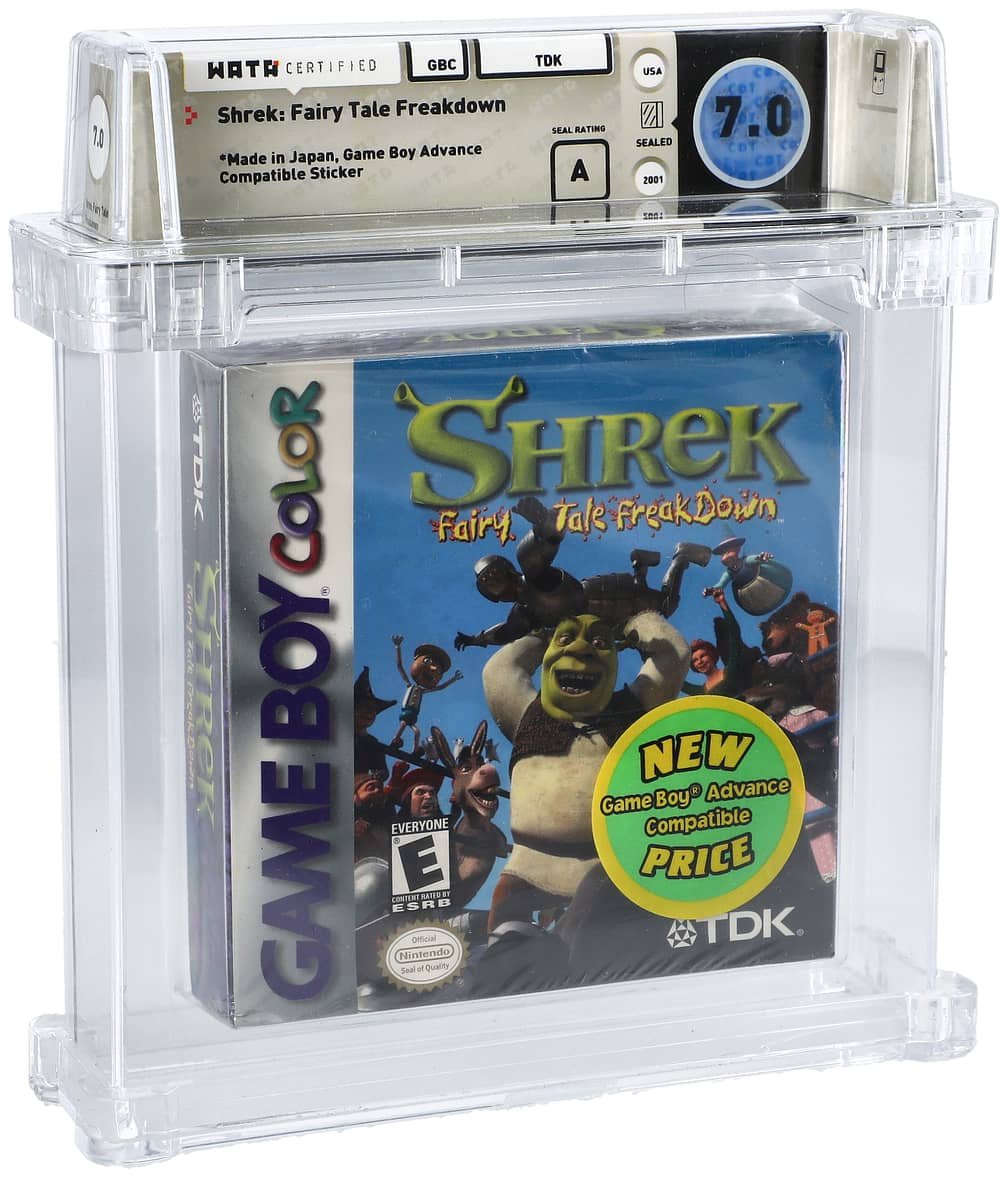 Shrek: Fairy Tale Freakdown (GBC) — PSA Pop Report & Prices