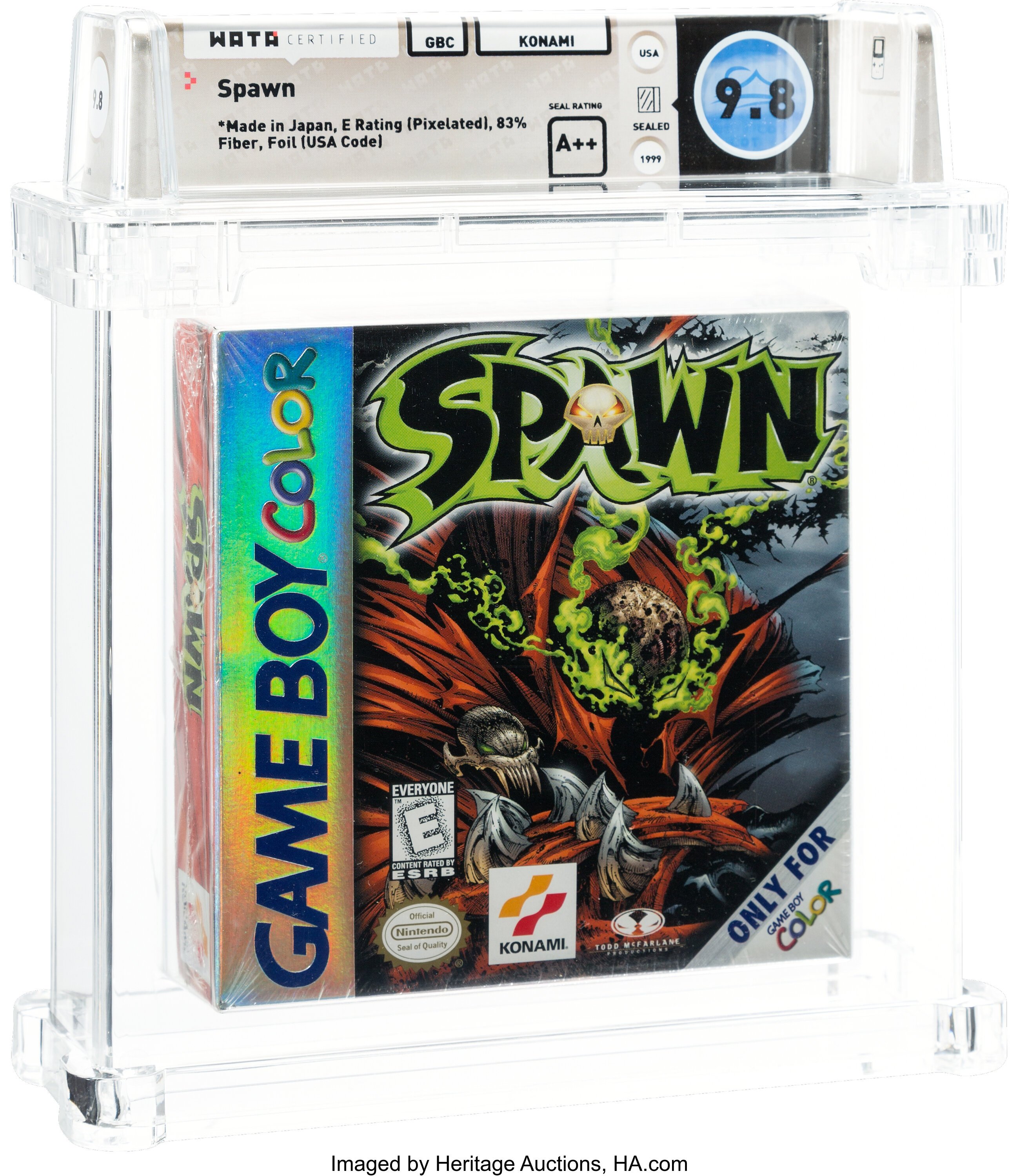 Spawn (GBC): PSA Pop Report & Prices