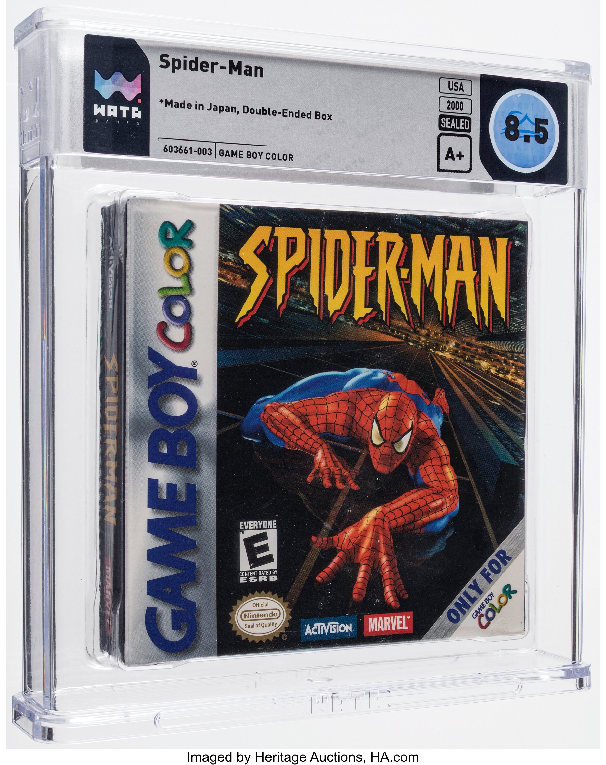 Spider-Man (GBC): PSA Pop Report & Prices