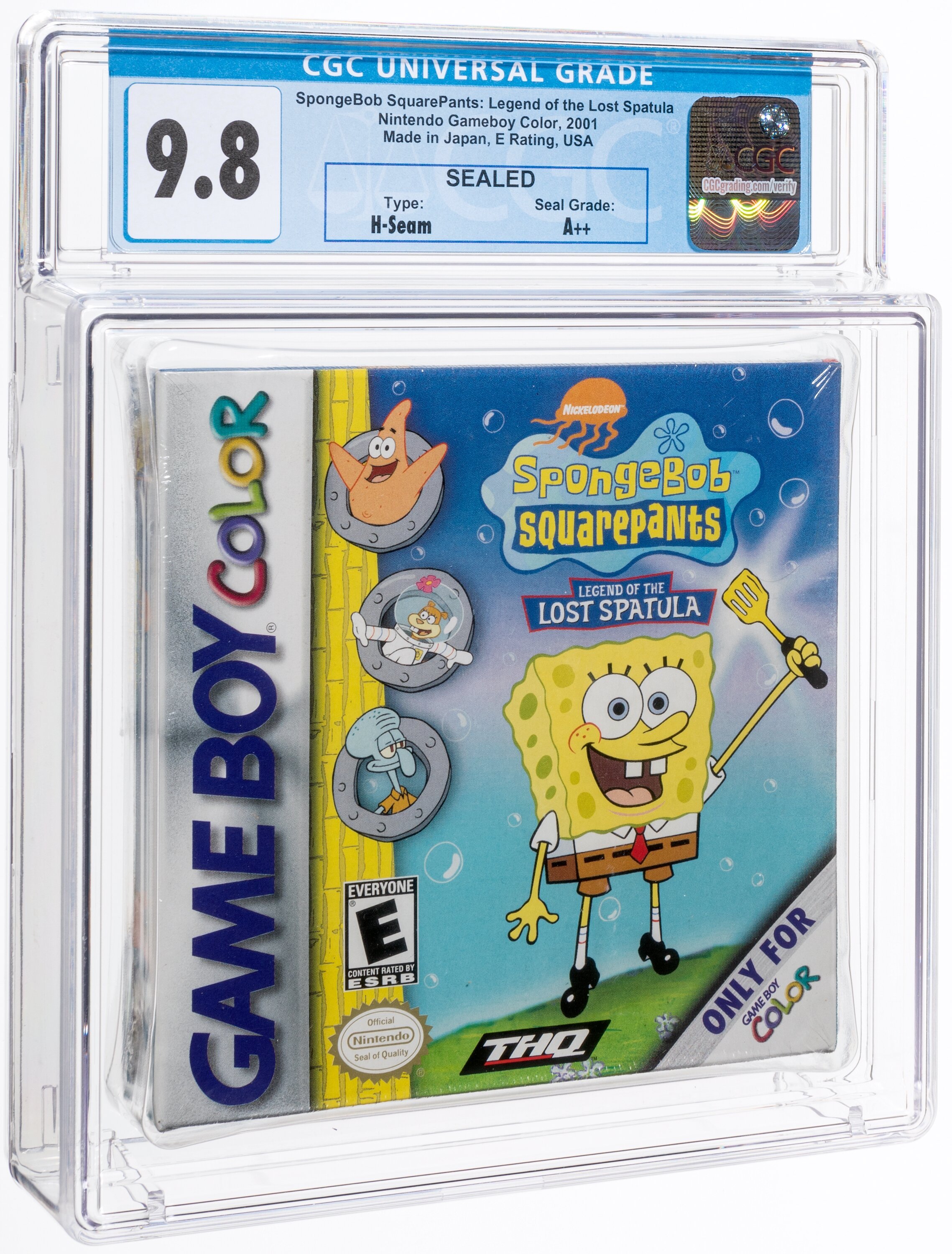 SpongeBob SquarePants: Legend of the Lost Spatula (GBC)
