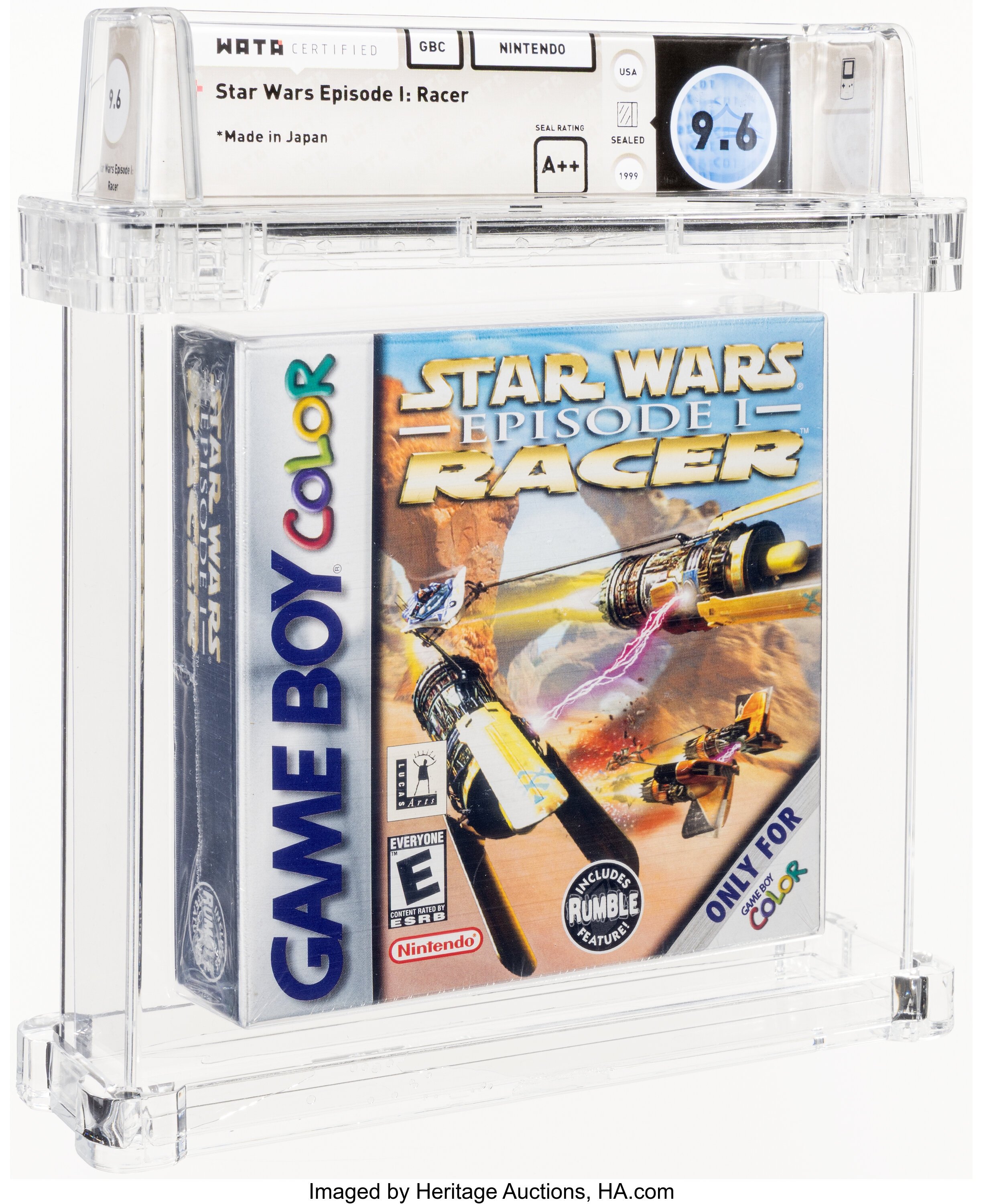 Star Wars: Episode I: Racer (GBC) — PSA Pop Report & Prices