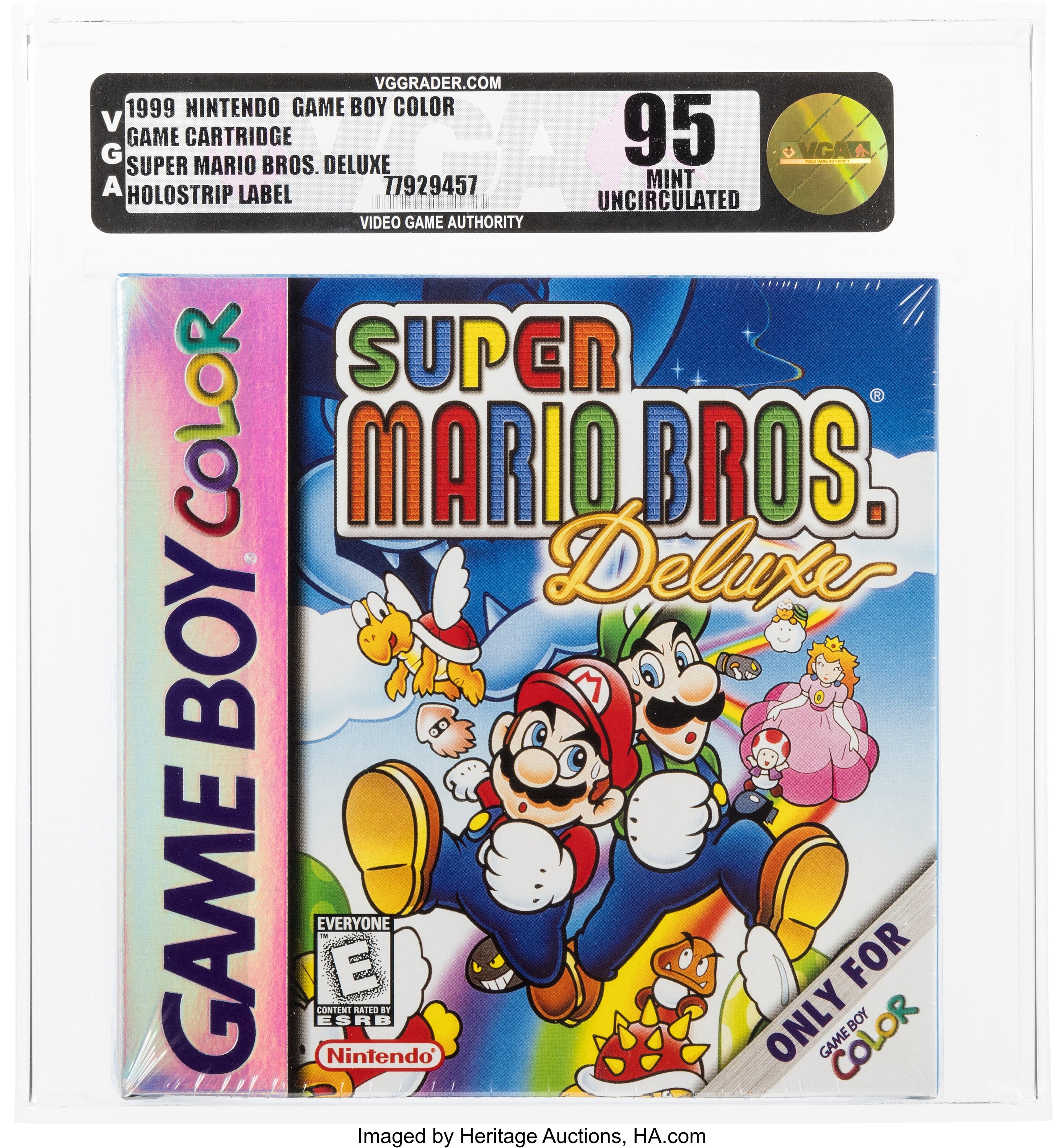 Super Mario Bros. Deluxe (GBC): PSA Pop Report & Prices