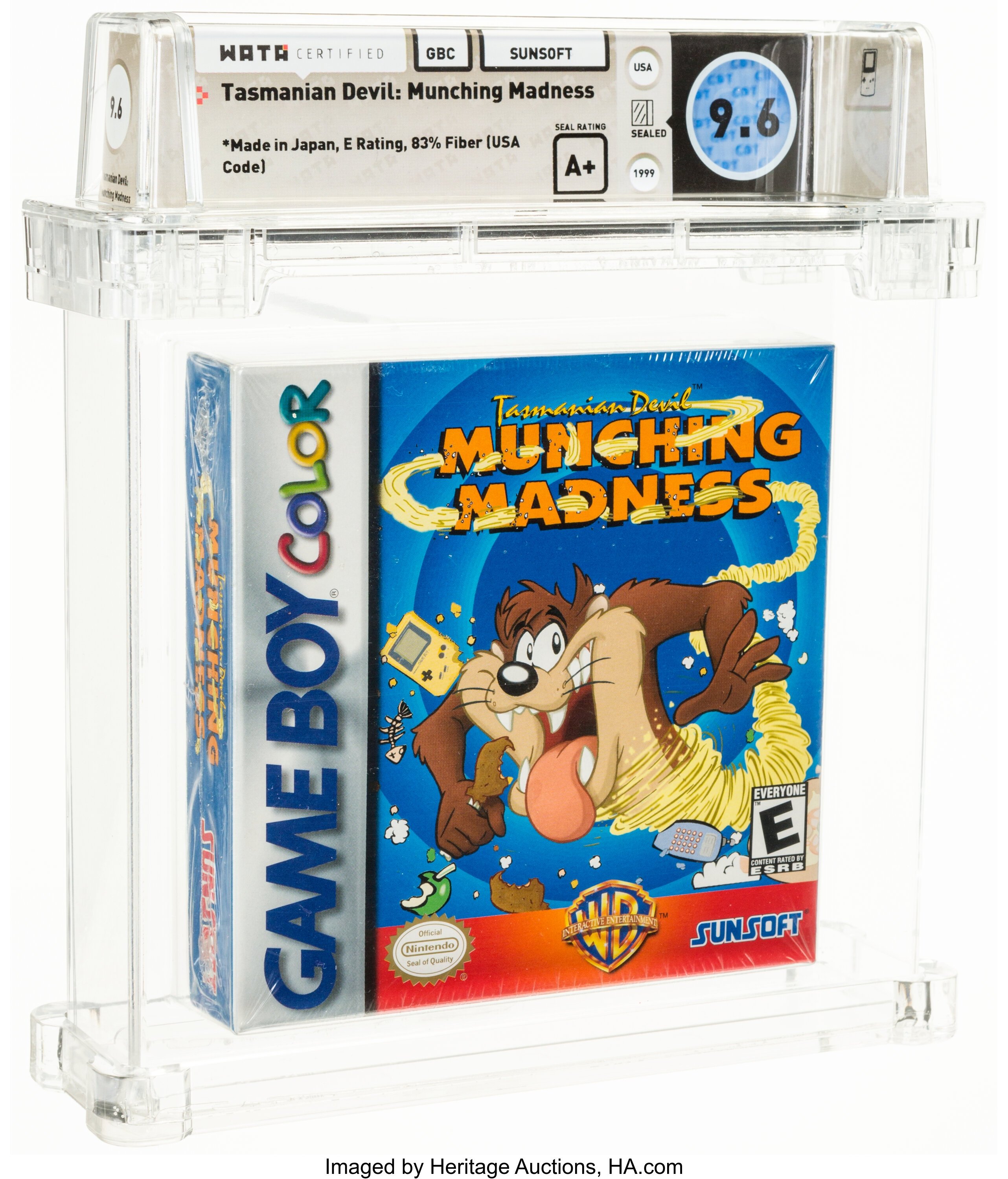 Tasmanian Devil: Munching Madness (GBC) — PSA Pop & Prices