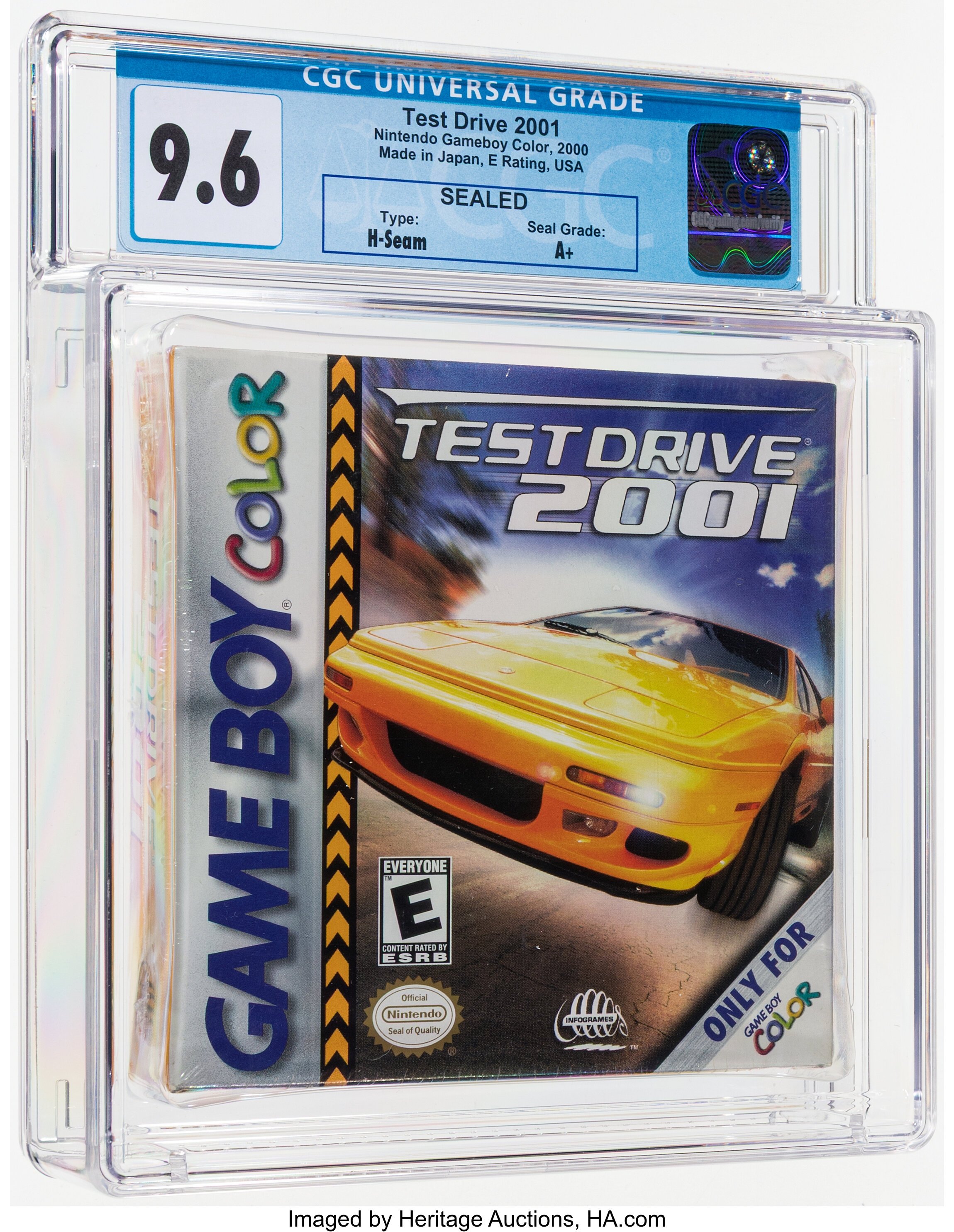 Test Drive 2001 (GBC): PSA Pop Report & Prices