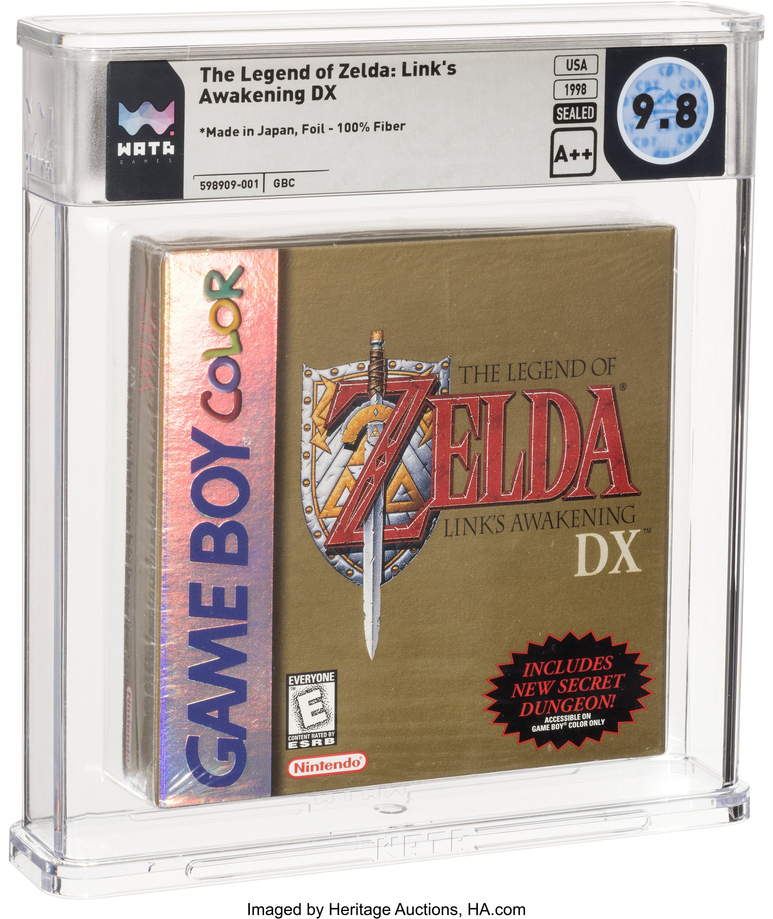 The Legend of Zelda: Link's Awakening DX (GBC) — Pop Report