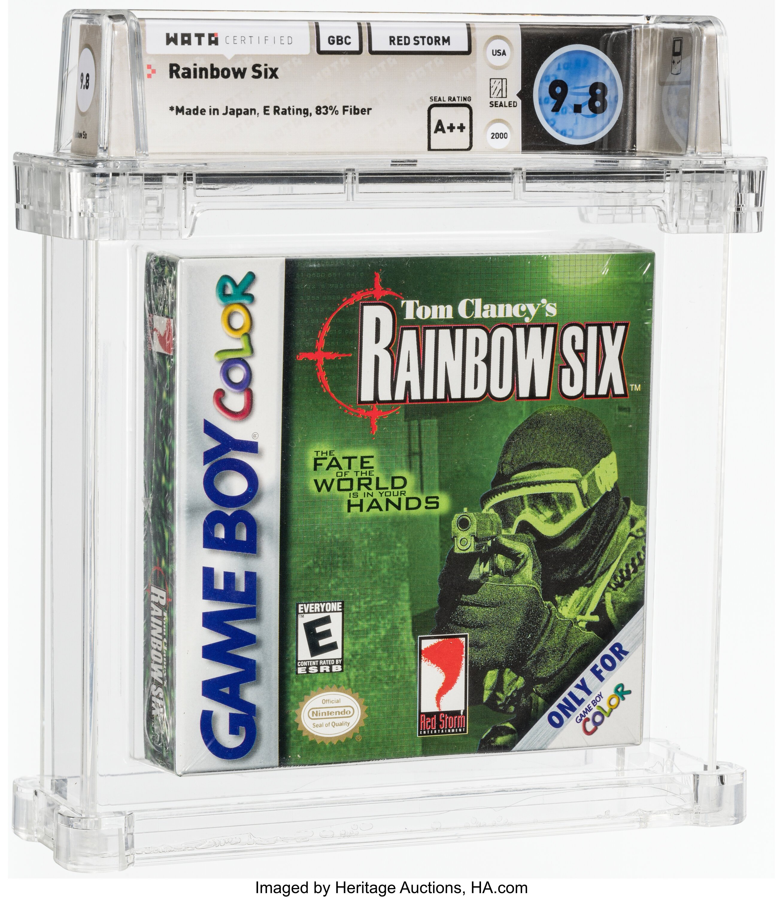 Tom Clancy's Rainbow Six (GBC): PSA Pop Report & Prices