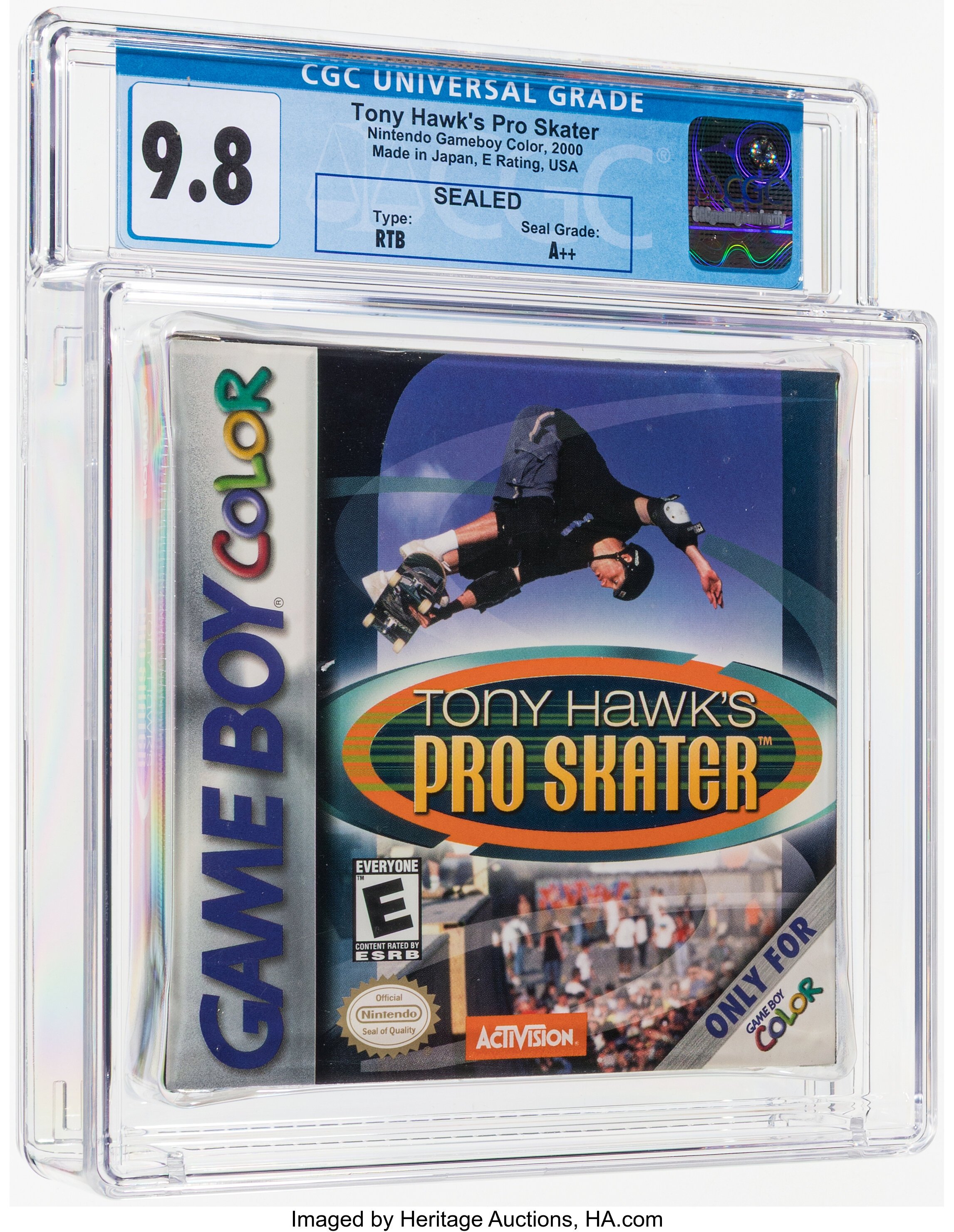 Tony Hawk's Pro Skater (GBC): PSA Pop Report & Prices