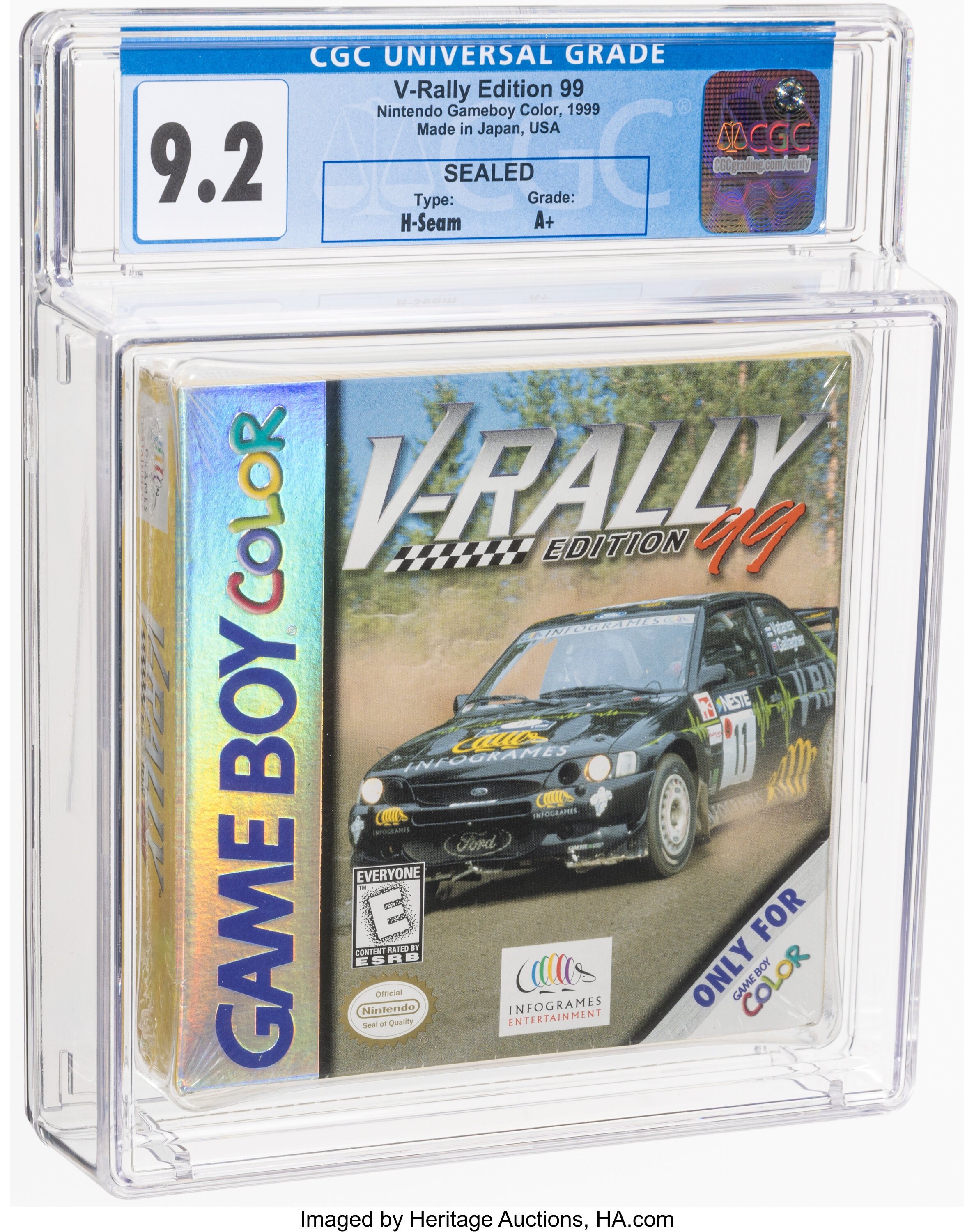 V-Rally: Edition '99 (GBC) — PSA Pop Report & Prices