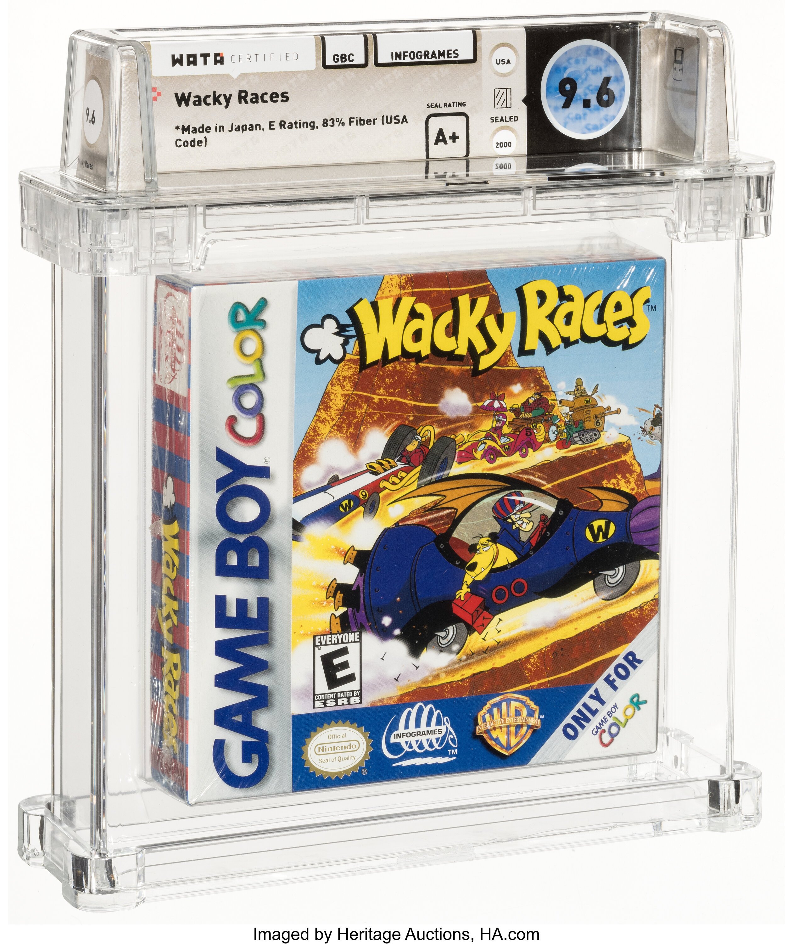 Wacky Races (GBC): PSA Pop Report & Prices