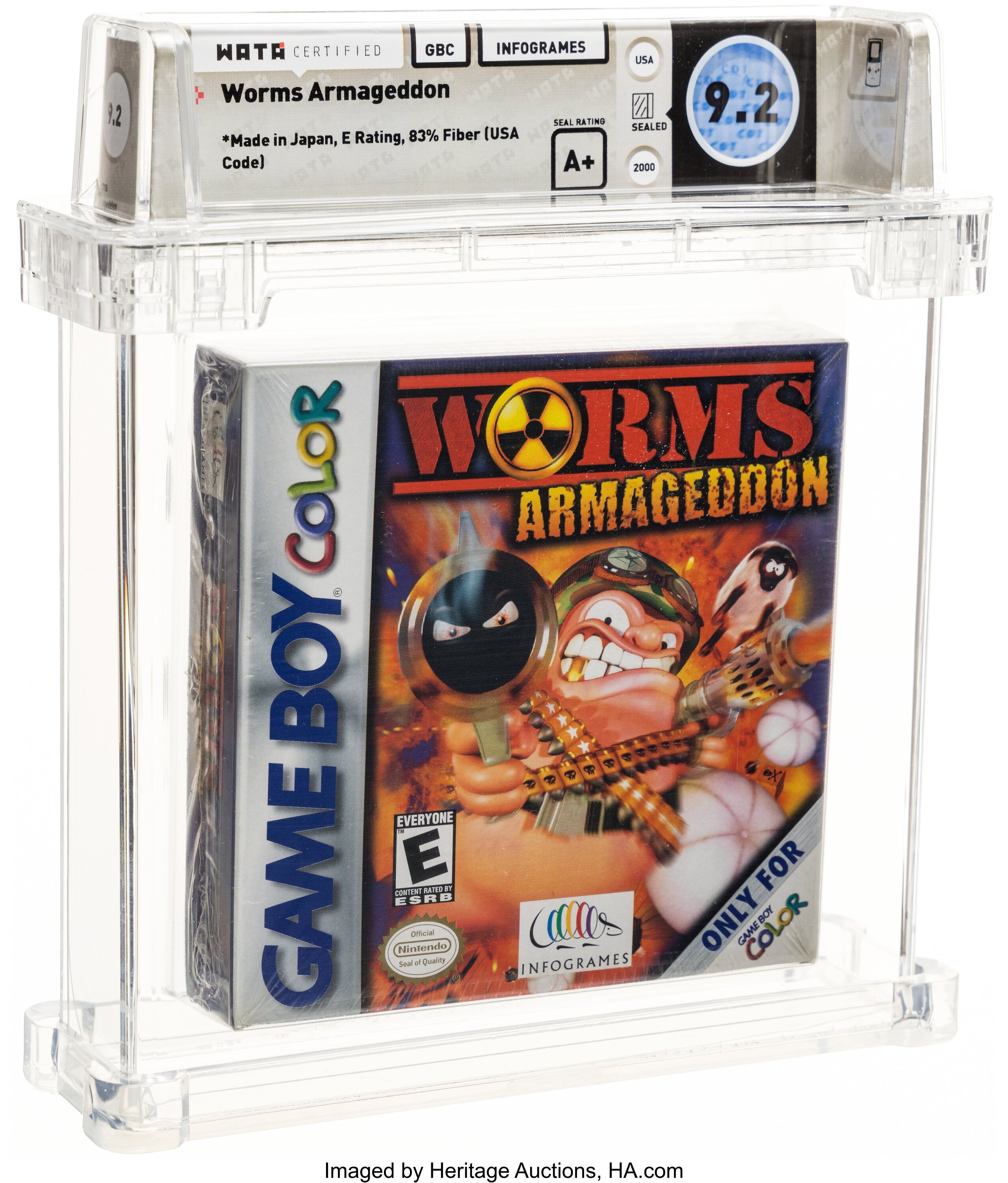 Worms Armageddon (GBC): PSA Pop Report & Prices