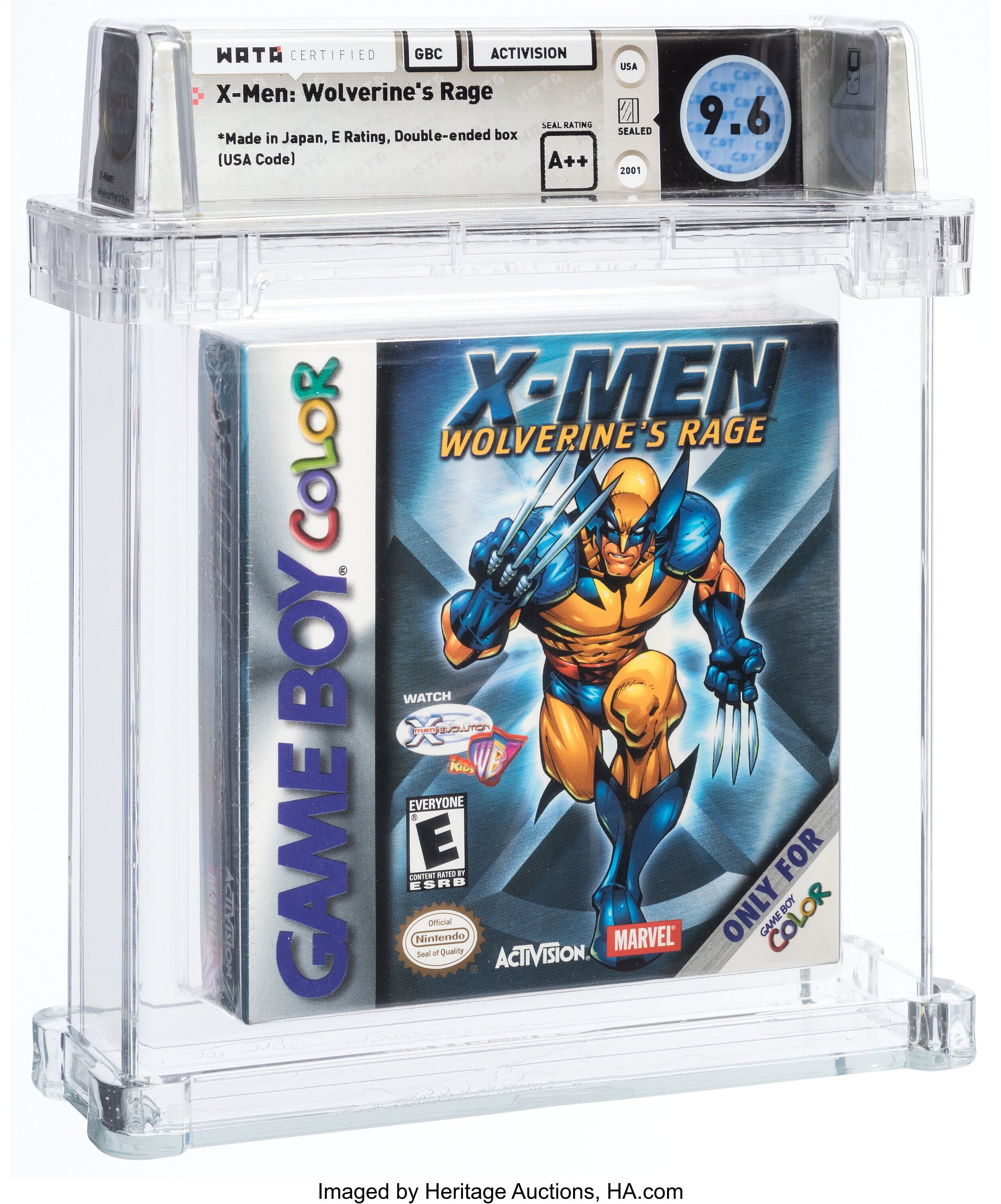 X-Men: Wolverine's Rage (GBC) — PSA Pop Report & Prices