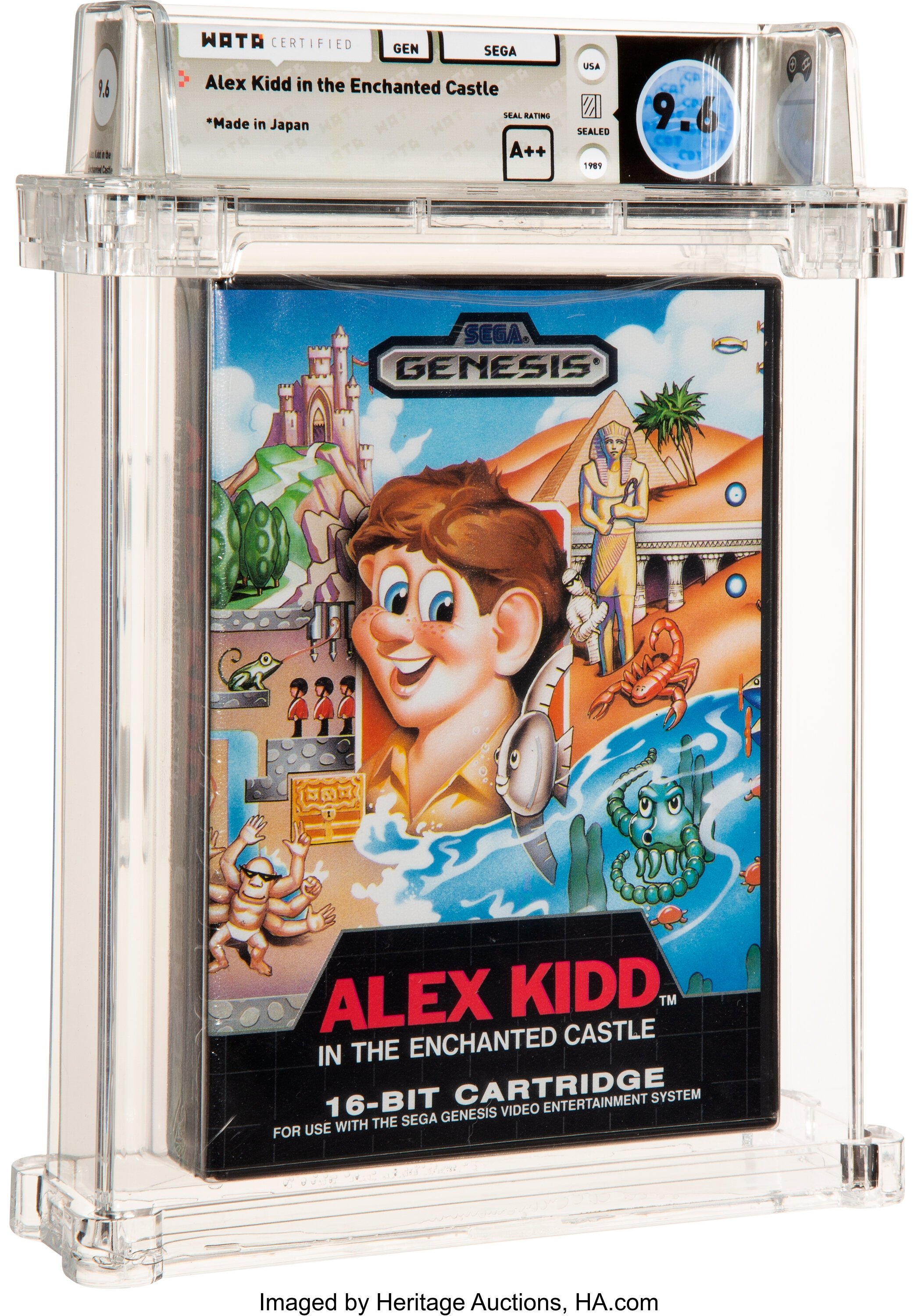 Alex Kidd in the Enchanted Castle (Genesis): Pop Report