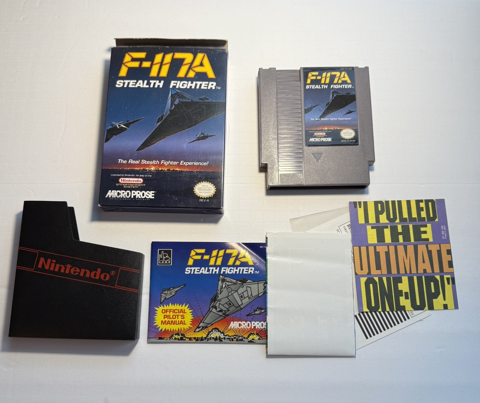 F-117A Stealth Fighter (NES): PSA Pop Report & Prices