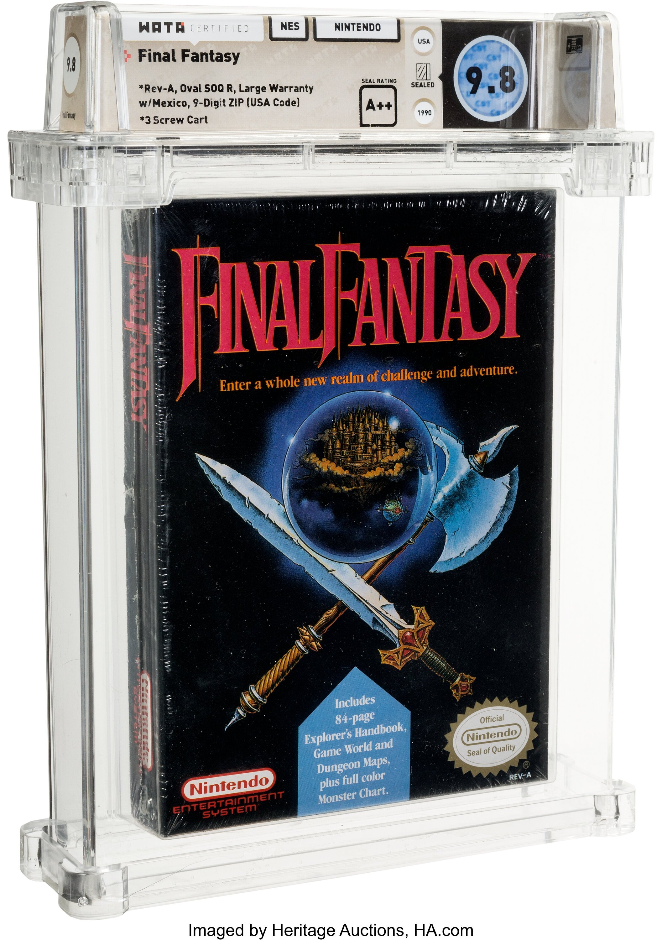 Final Fantasy graded slab