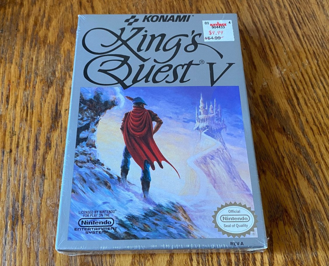 King's Quest V (NES): PSA Pop Report & Prices