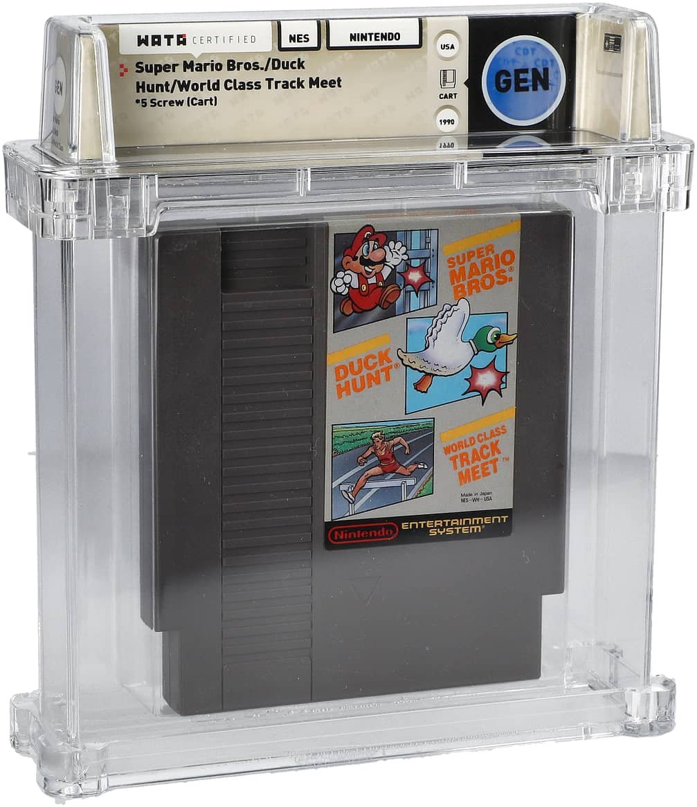 Super Mario Bros./Duck Hunt/World Class Track Meet (NES)