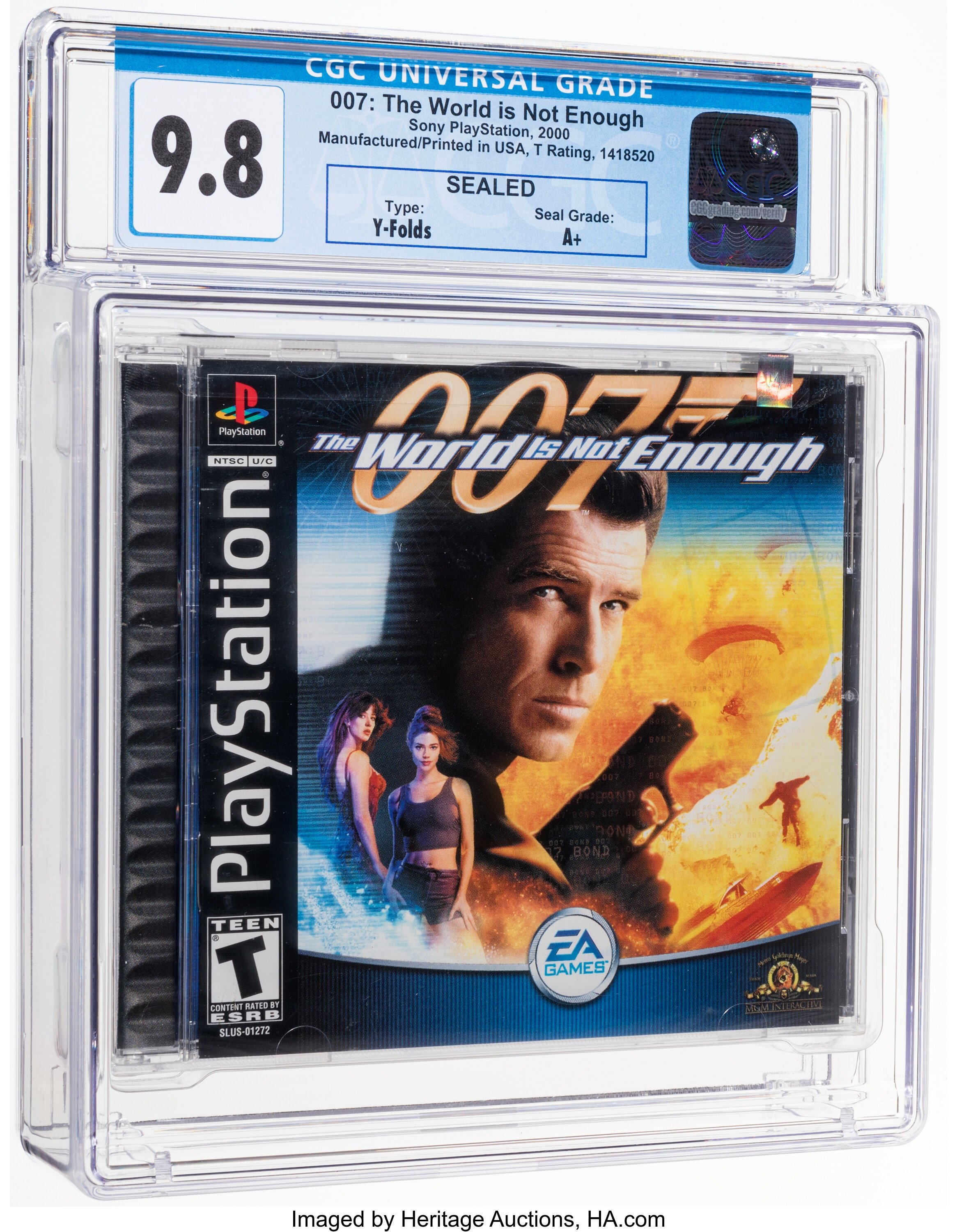007: The World Is Not Enough (PS1) — PSA Pop Report & Prices