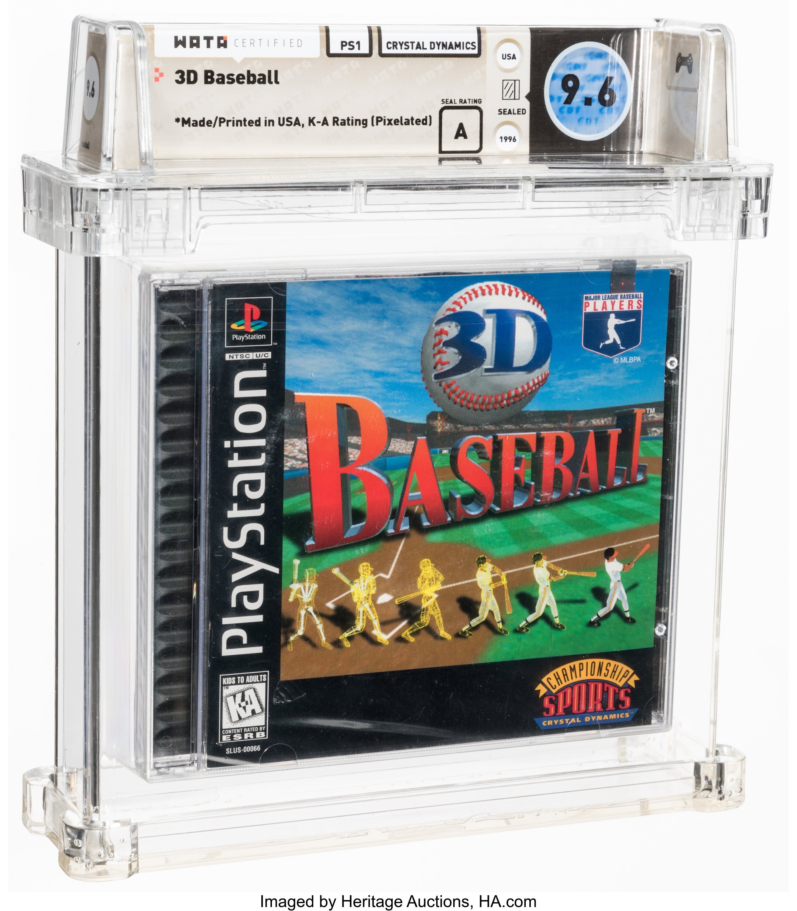 3D Baseball (PS1): PSA Pop Report & Prices