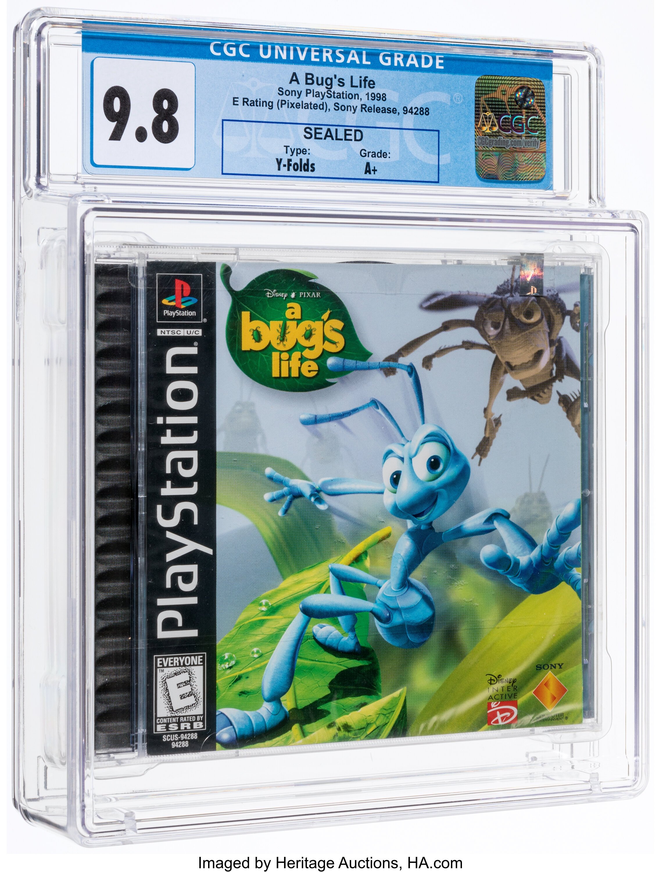 A Bug's Life (PS1): PSA Pop Report & Prices