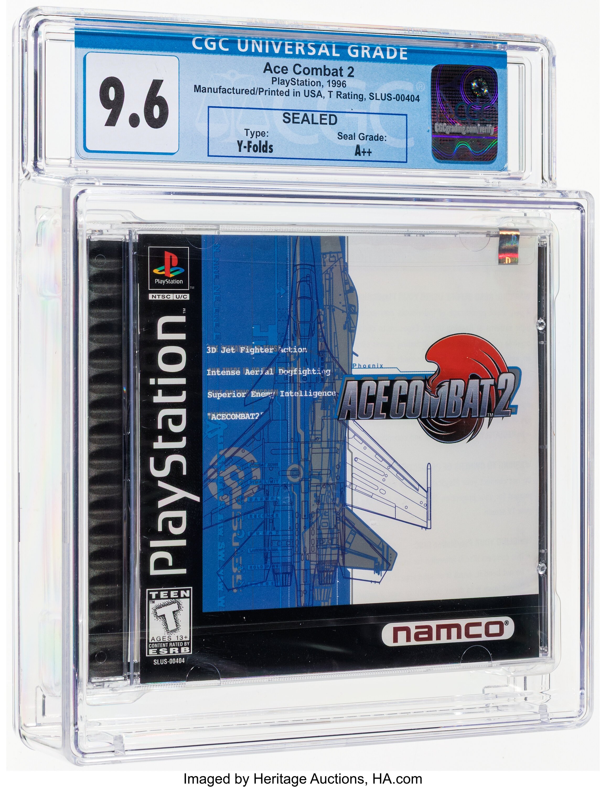 Ace Combat 2 (PS1): PSA Pop Report & Prices